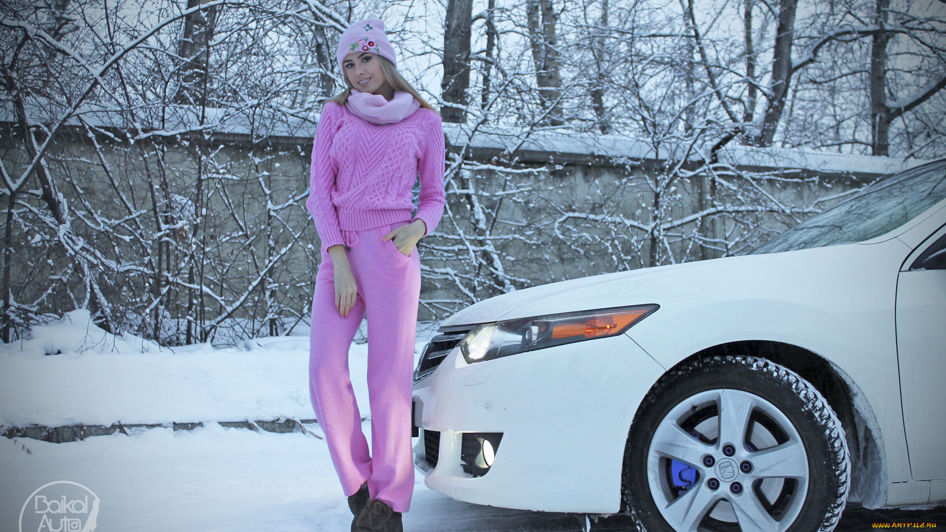 автомобили, -авто, с, девушками, honda, accord