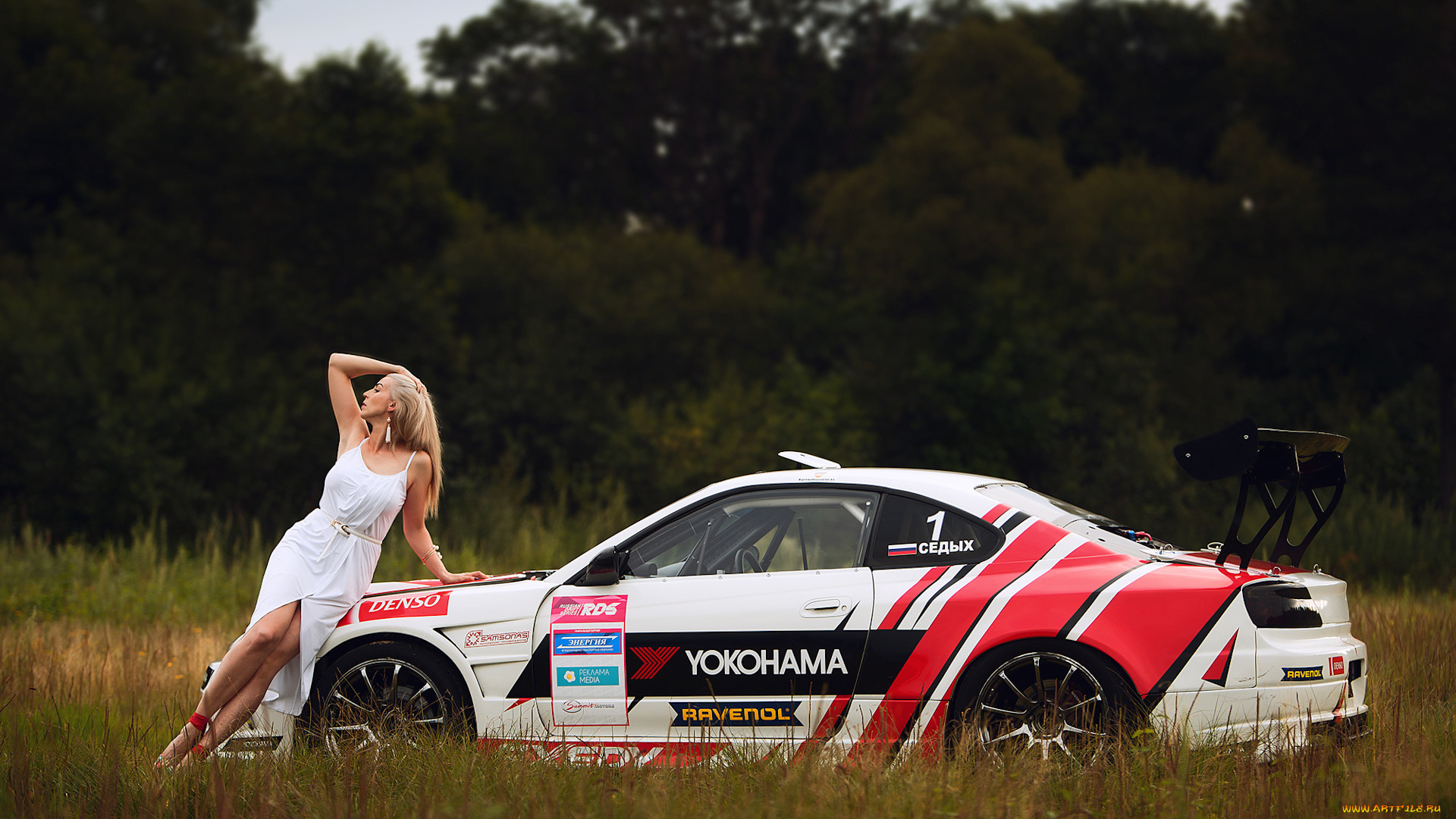 автомобили, -авто, с, девушками, nissan, silvia