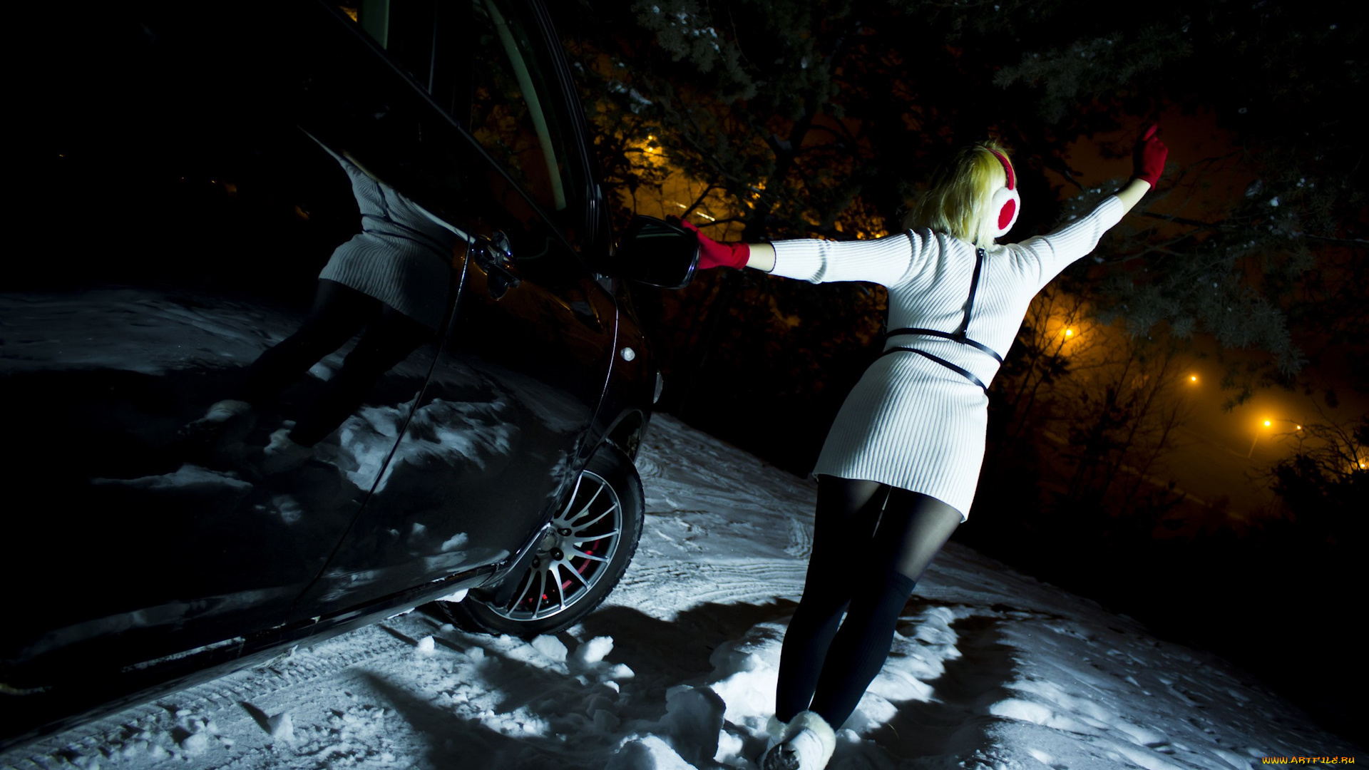 автомобили, -авто, с, девушками, toyota, corolla