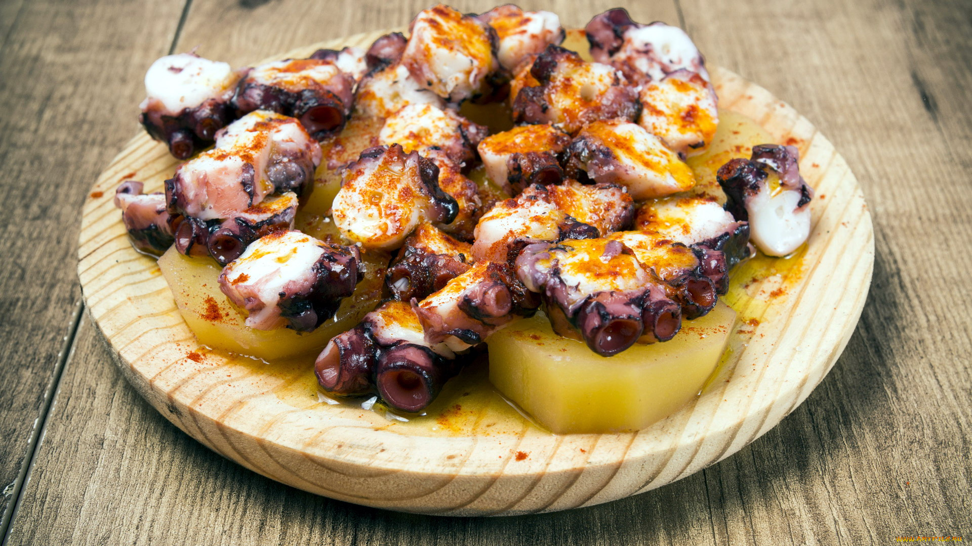 еда, рыбные, блюда, , с, морепродуктами, морепродукты