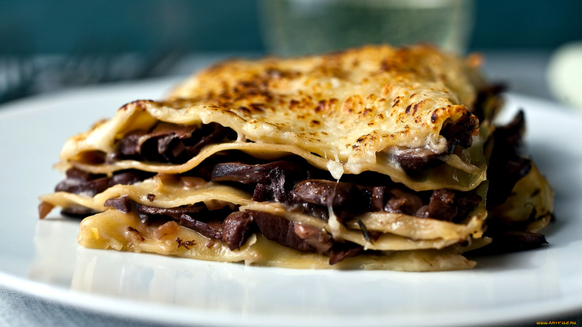 еда, вторые, блюда, лазанья