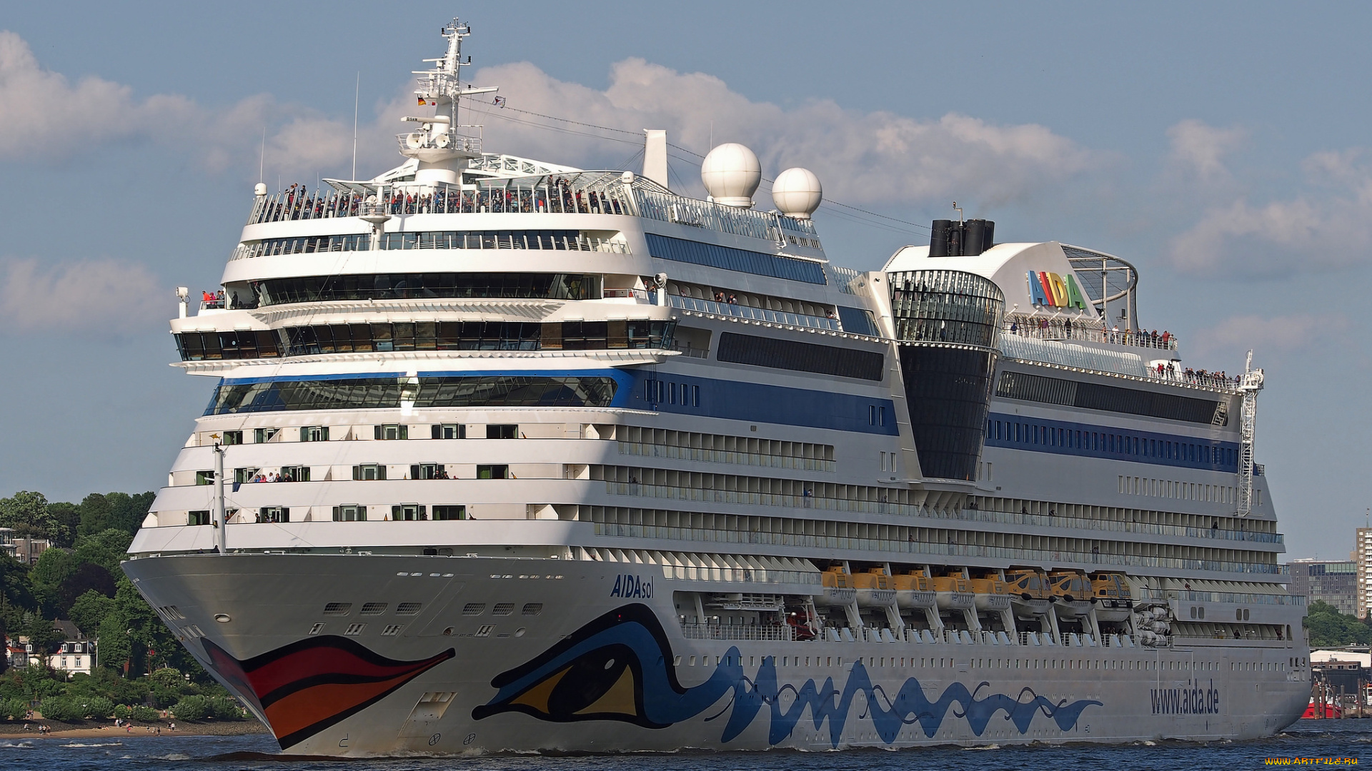 корабли, лайнеры, лайнер, круиз