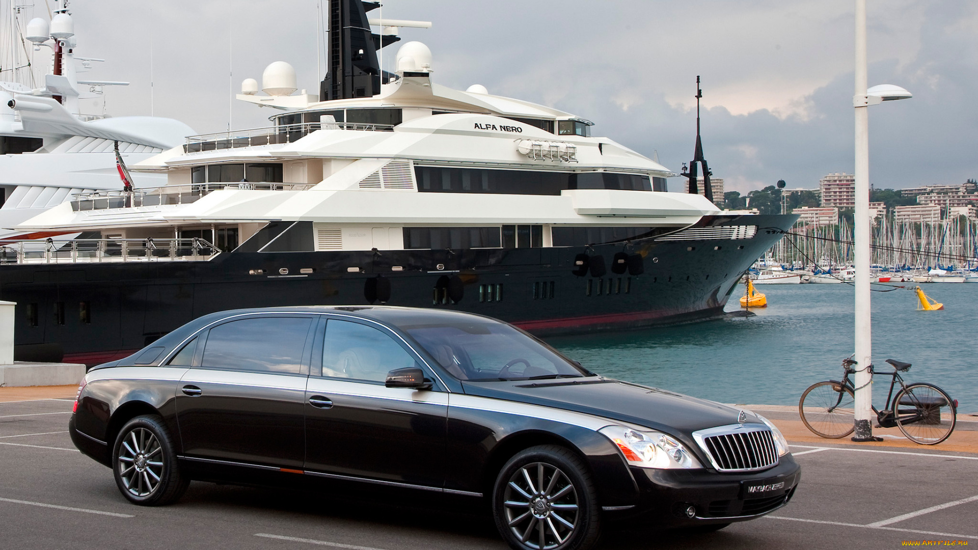 maybach, 62, zeppelin, 2009, автомобили, maybach, 2009, 62, zeppelin