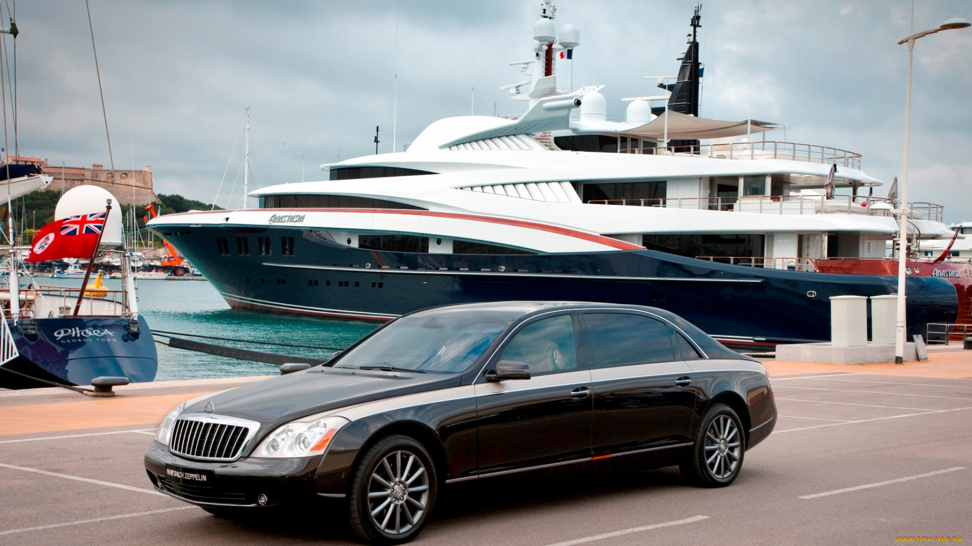 maybach, 62, zeppelin, 2009, автомобили, maybach, 2009, zeppelin, 62