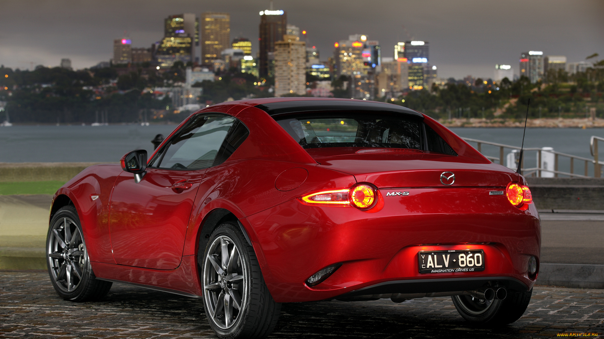 mazda, mx-5, rf-gt, au-spec, 2017, автомобили, mazda, 2017, mx-5, au-spec, rf-gt, красный