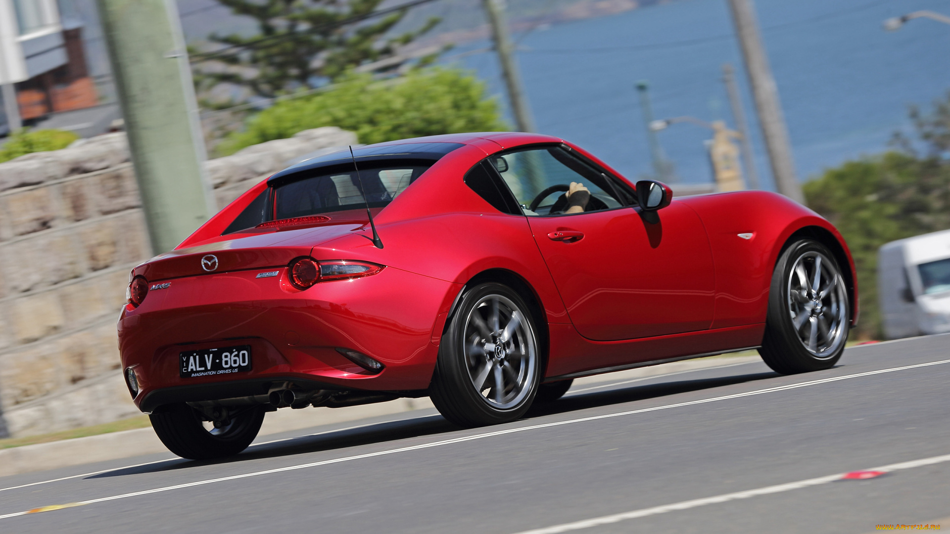 mazda, mx-5, rf-gt, au-spec, 2017, автомобили, mazda, красный, 2017, au-spec, rf-gt, mx-5