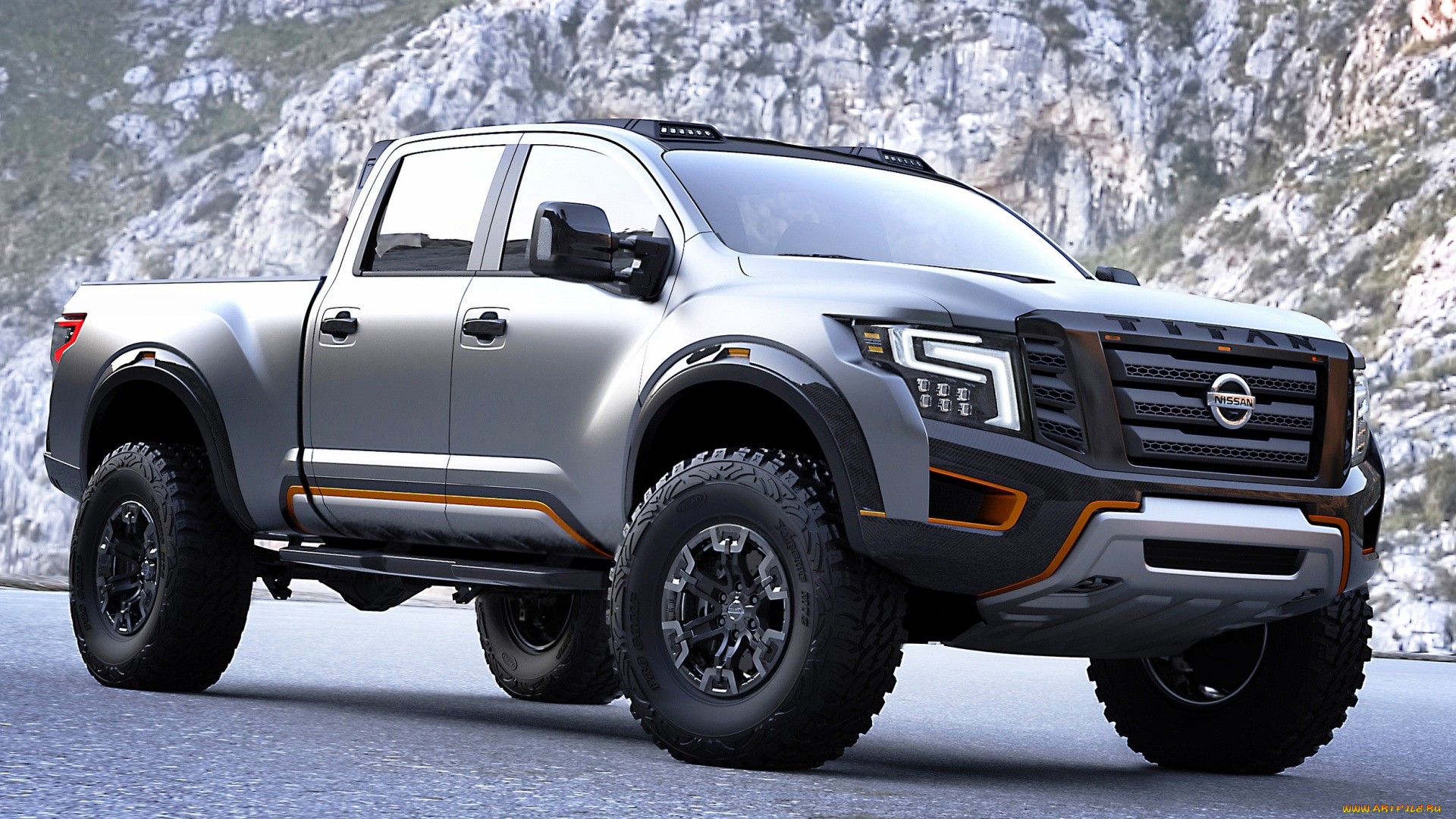 nissan, titan, warrior, concept, 2017, автомобили, nissan, datsun, titan, warrior, concept, 2017