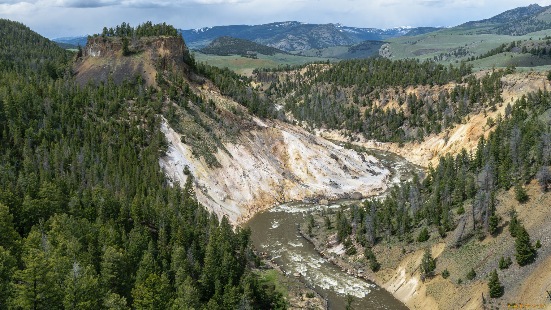 природа, горы, простор