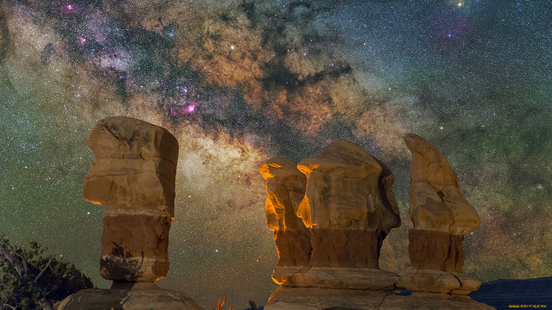 природа, горы, простор