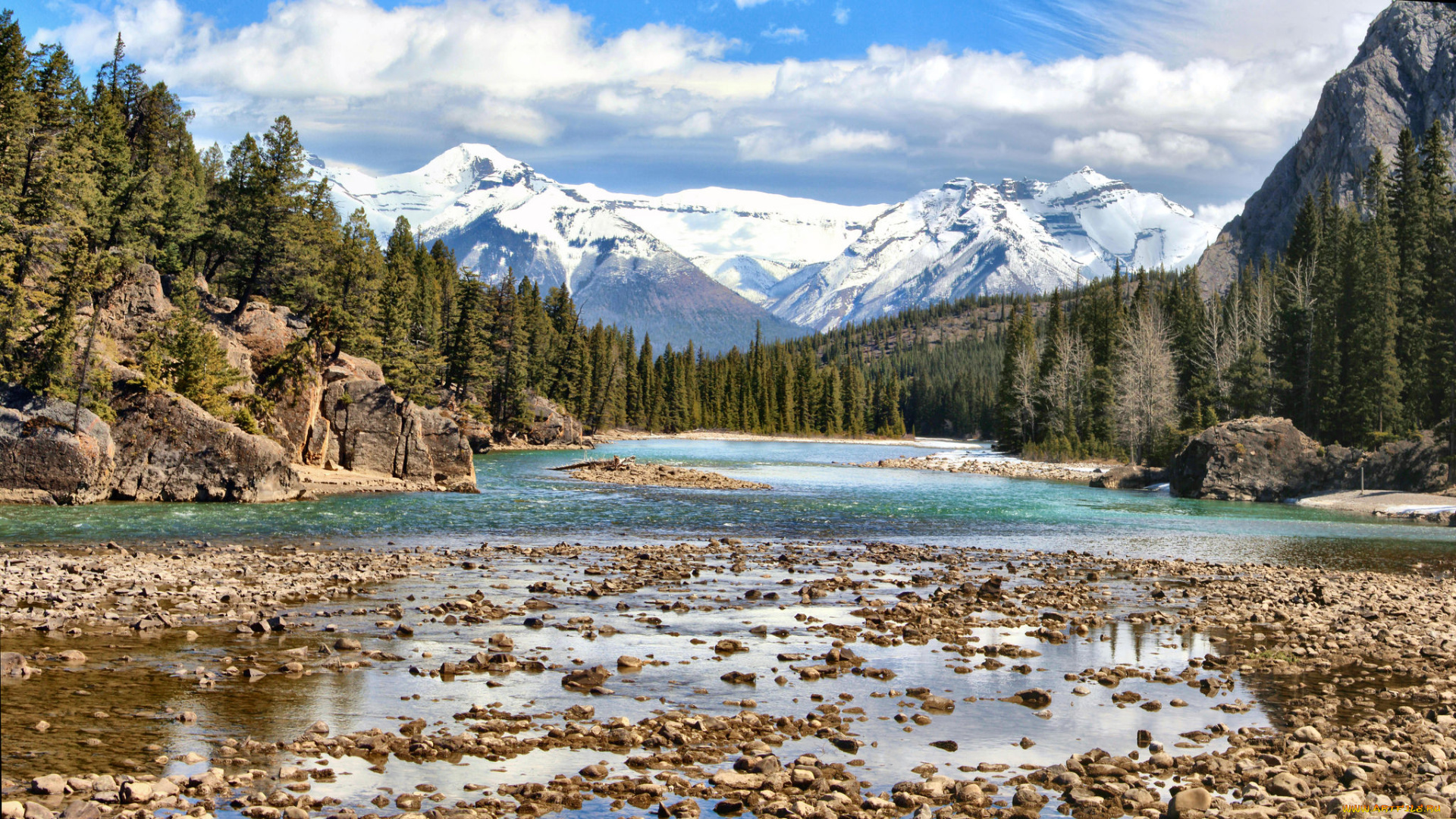 природа, реки, озера, простор