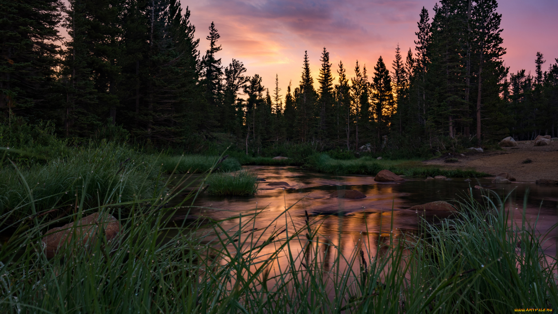 природа, реки, озера, простор