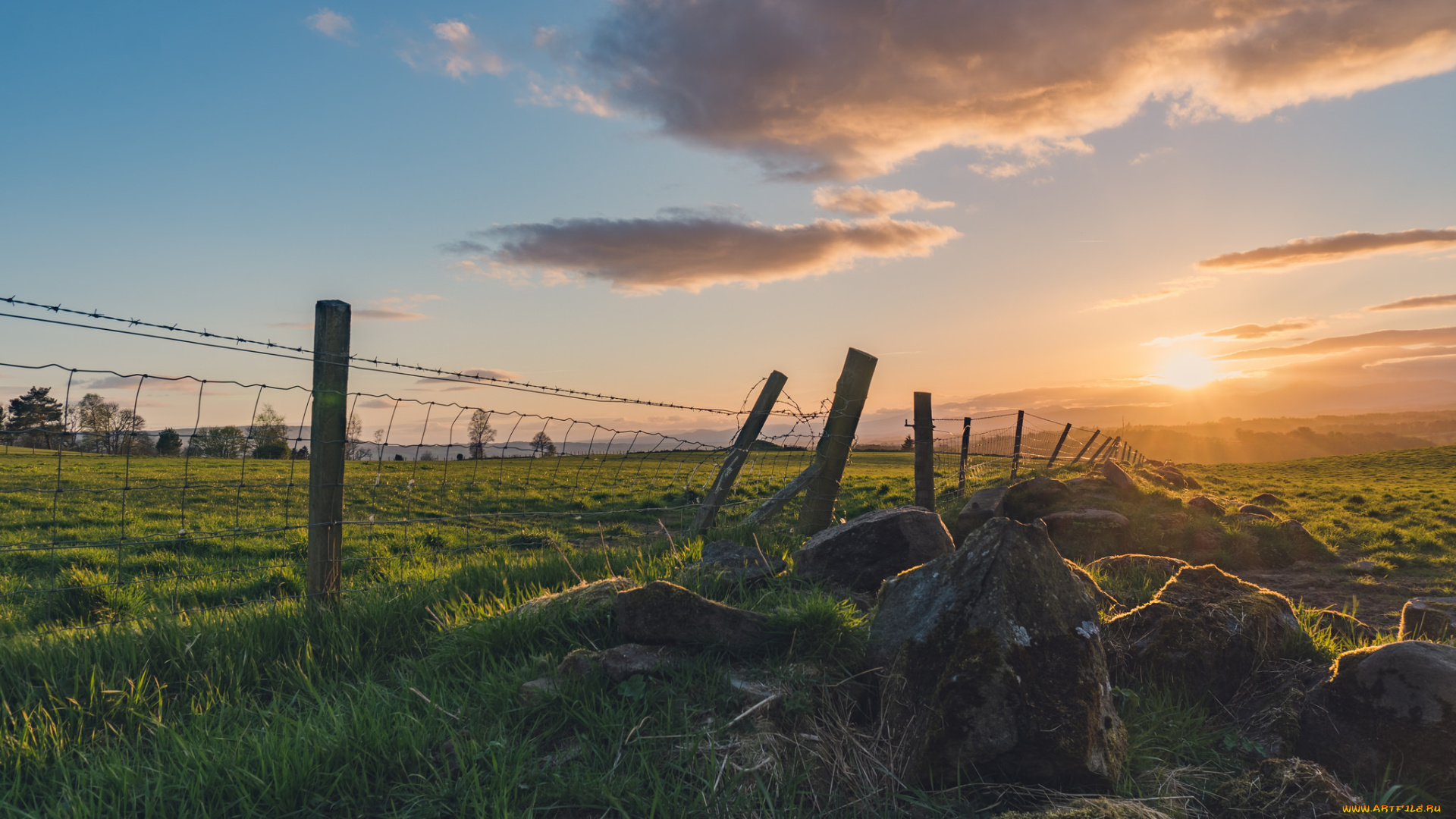 природа, восходы, закаты, простор