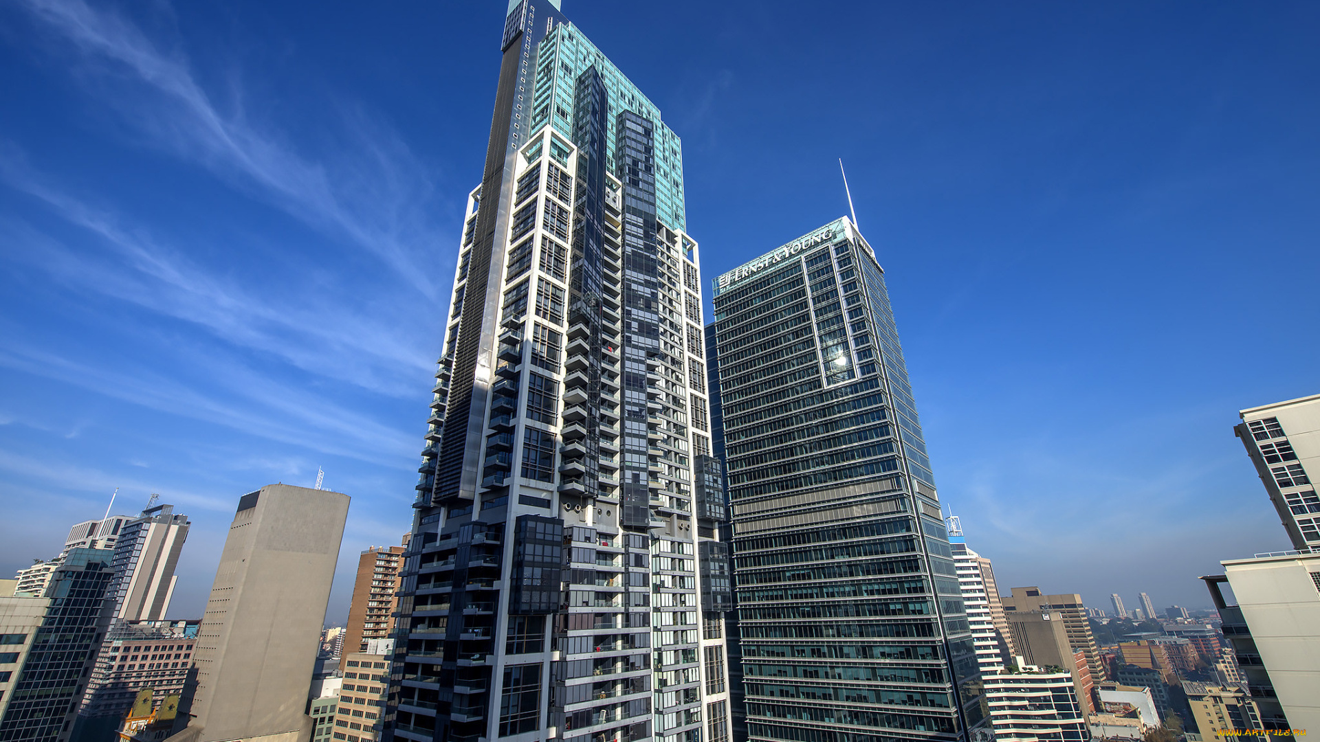 sydney, , australia, города, сидней, , австралия, небоскребы, панорама