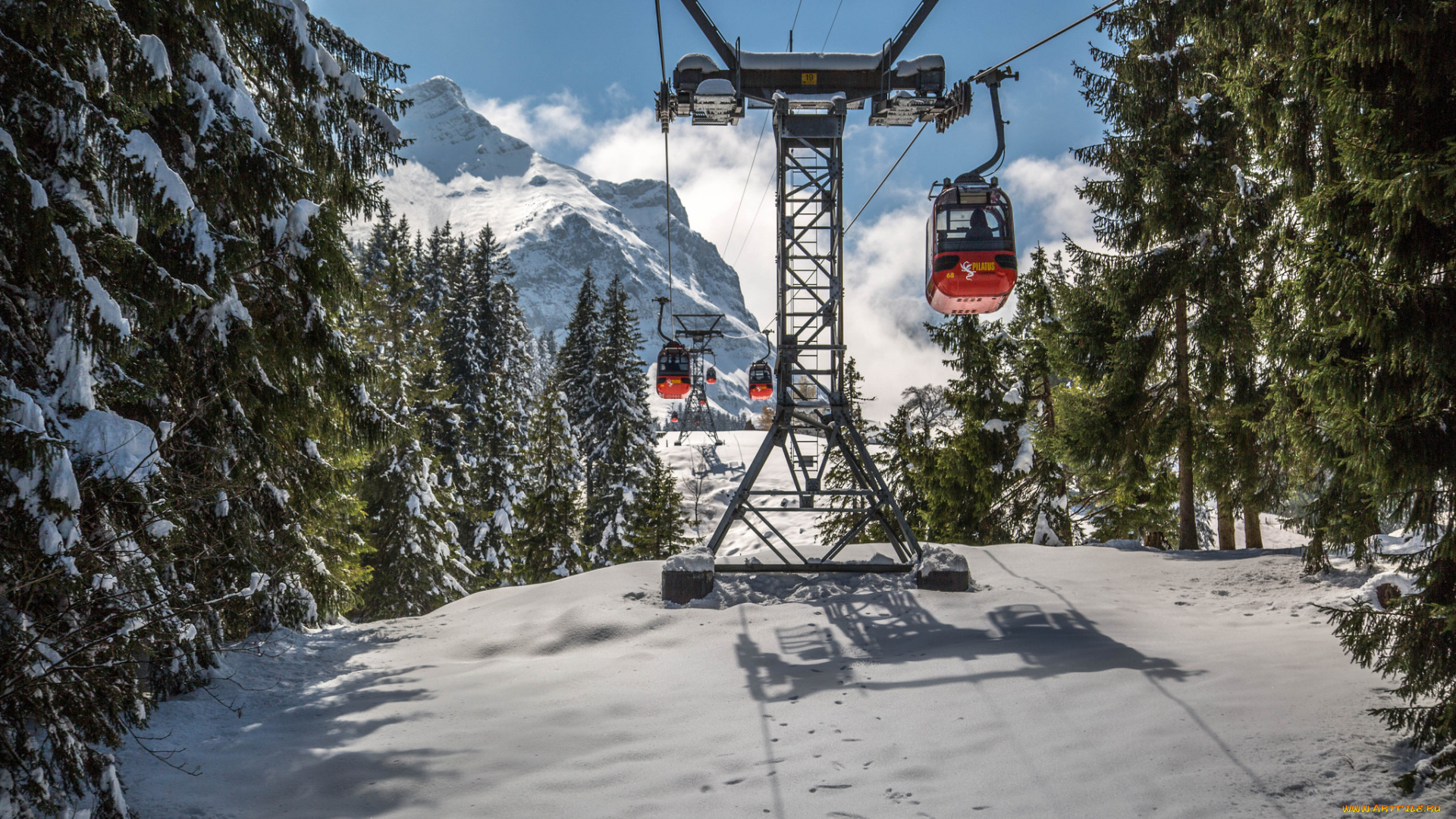 техника, другое, канатная, дорога