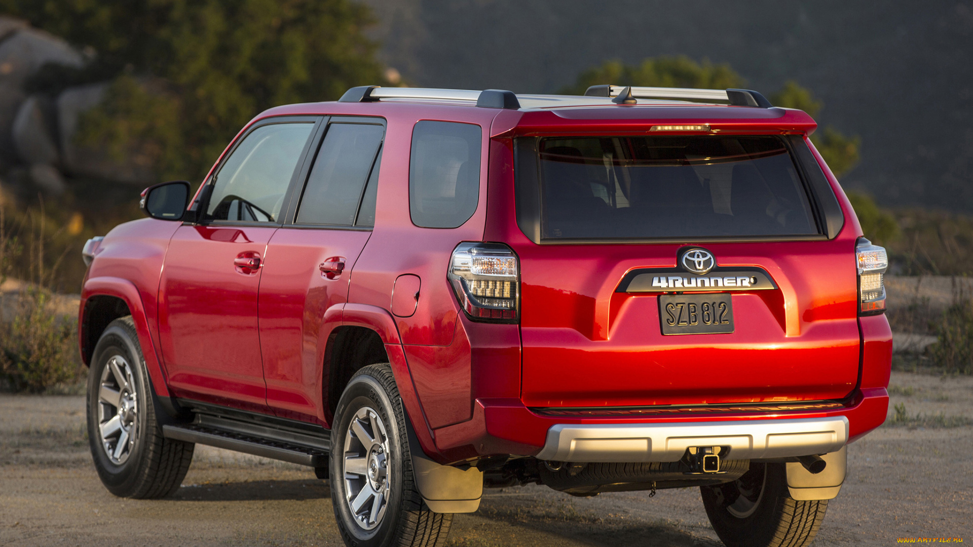 toyota, 4runner, 2013, автомобили, toyota, красный, 4runner, 2013