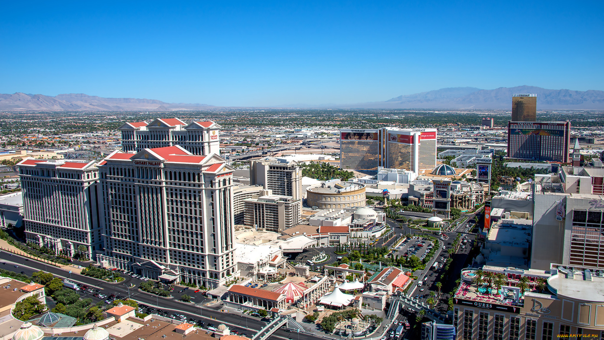 vegas, strip, города, лас-вегас, , сша, простор