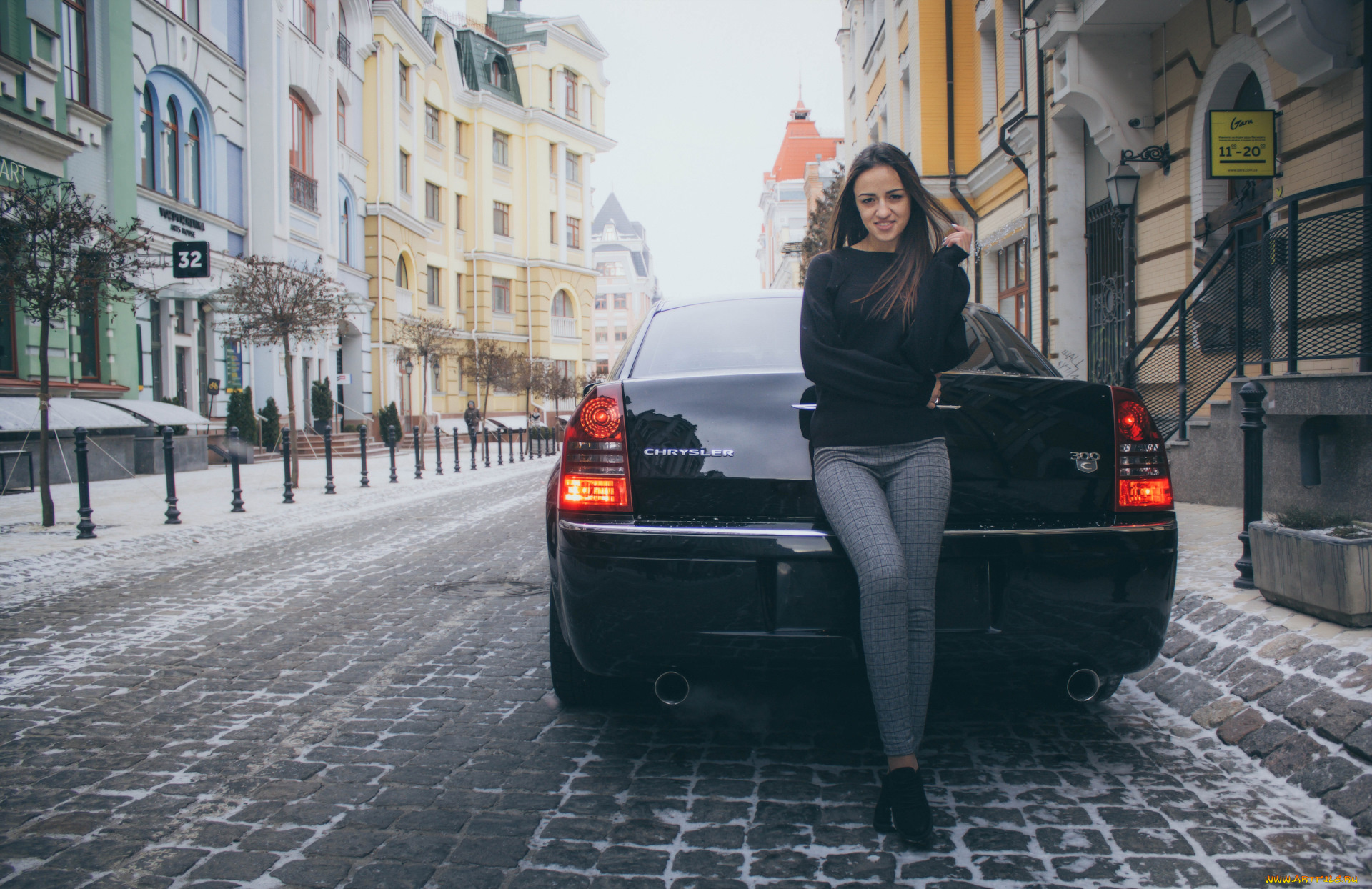 автомобили, -авто, с, девушками, boss, 300c, chrysler