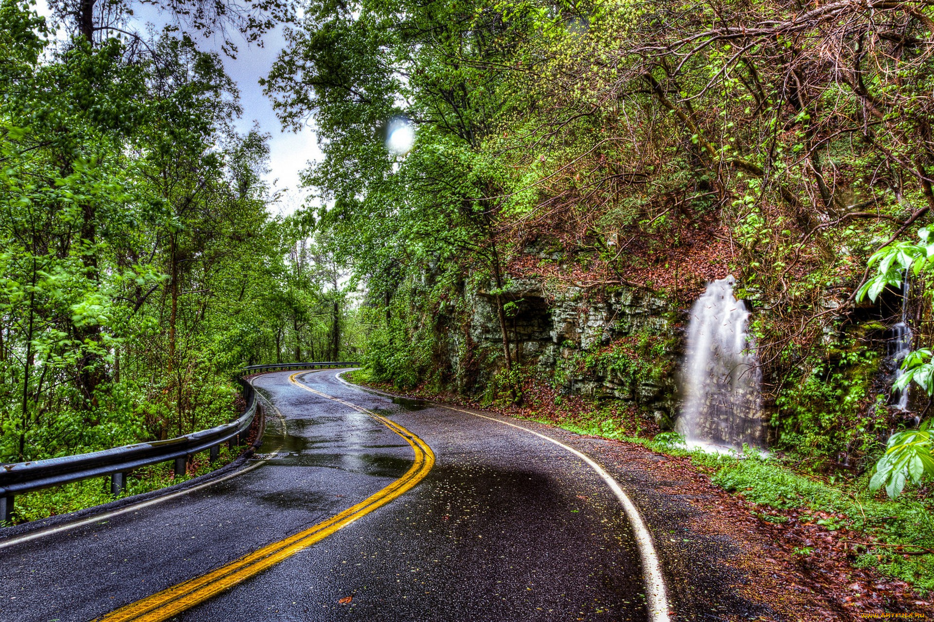 природа, дороги, простор