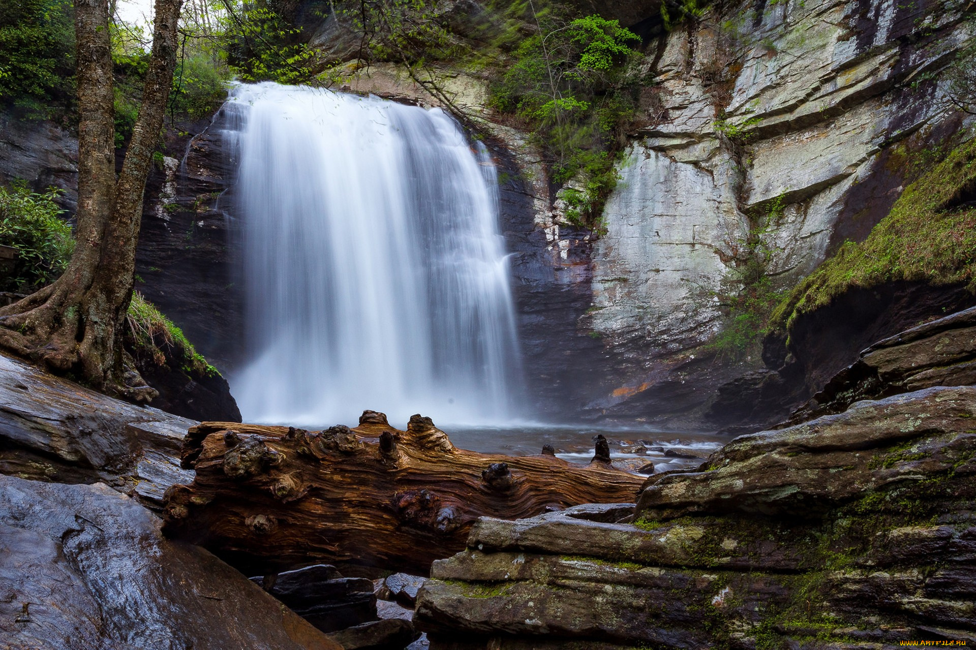 природа, водопады, простор