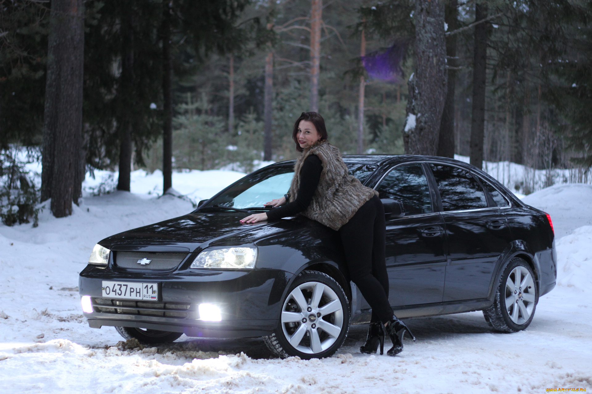 автомобили, -авто, с, девушками, chevrolet, lacetti