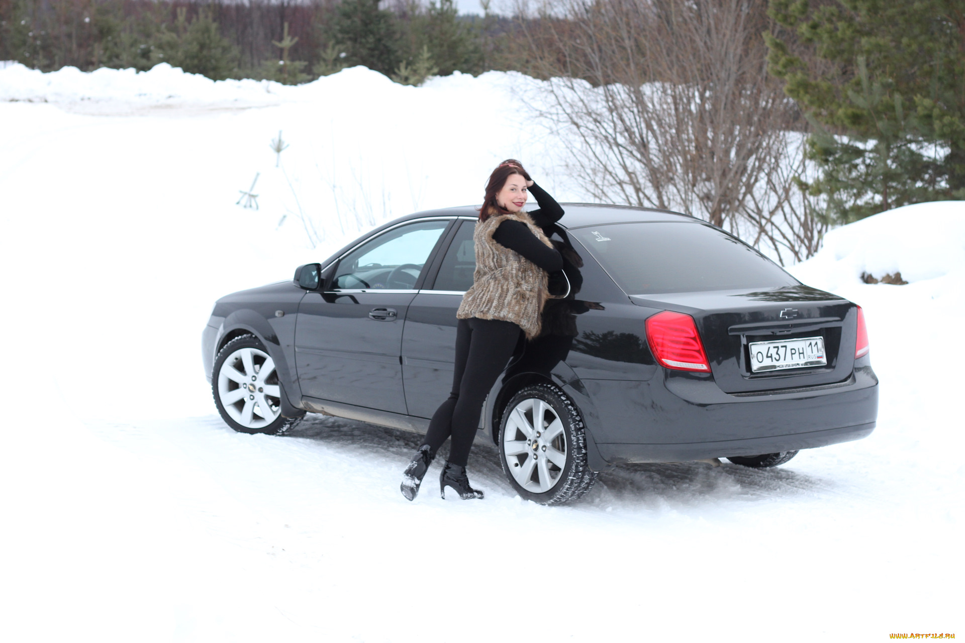 автомобили, -авто, с, девушками, chevrolet, lacetti