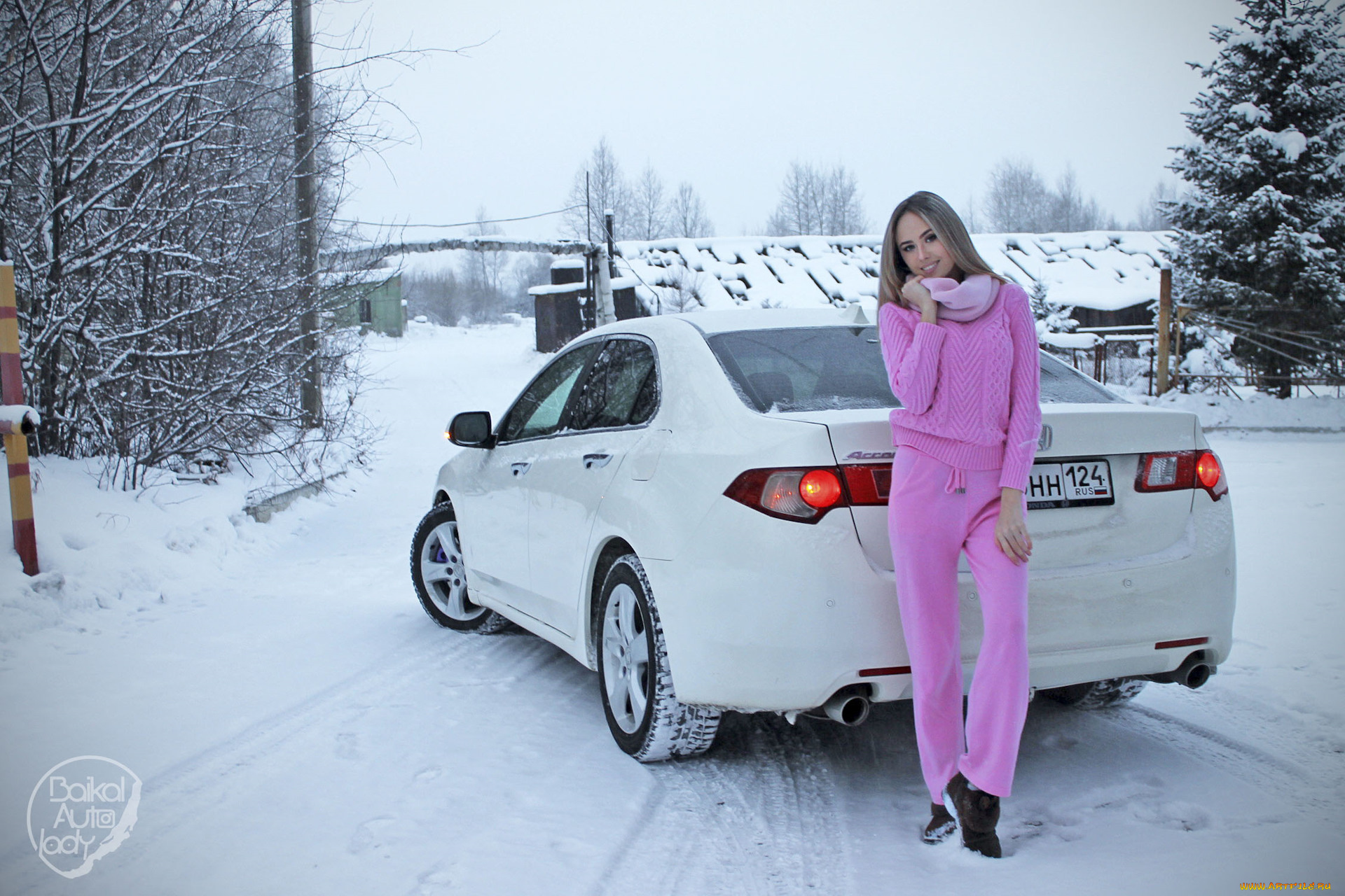 автомобили, -авто, с, девушками, honda, accord