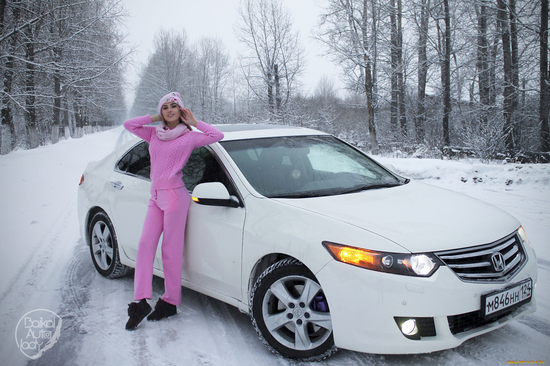 автомобили, -авто, с, девушками, honda, accord