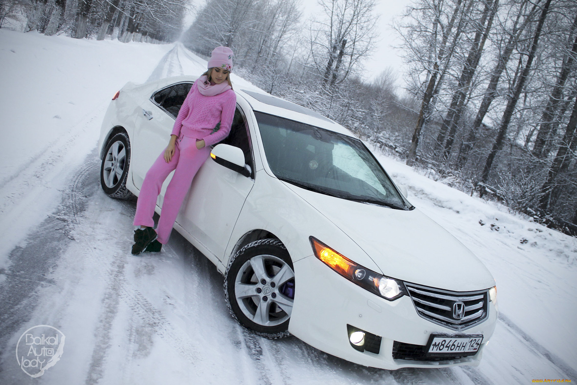 автомобили, -авто, с, девушками, honda, accord