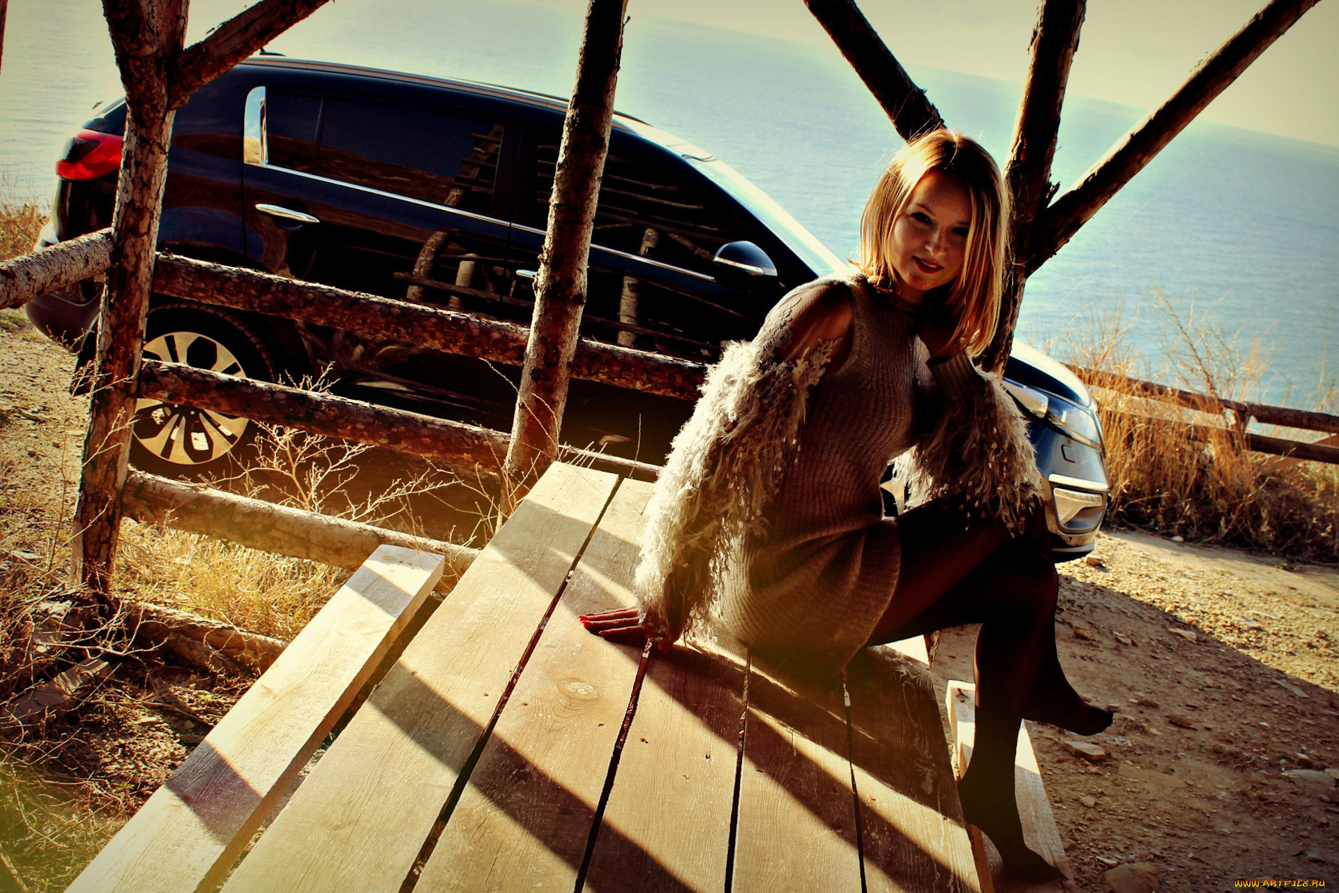 автомобили, -авто, с, девушками, kia, sportage