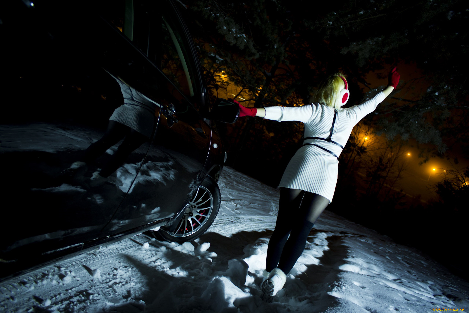 автомобили, -авто, с, девушками, toyota, corolla