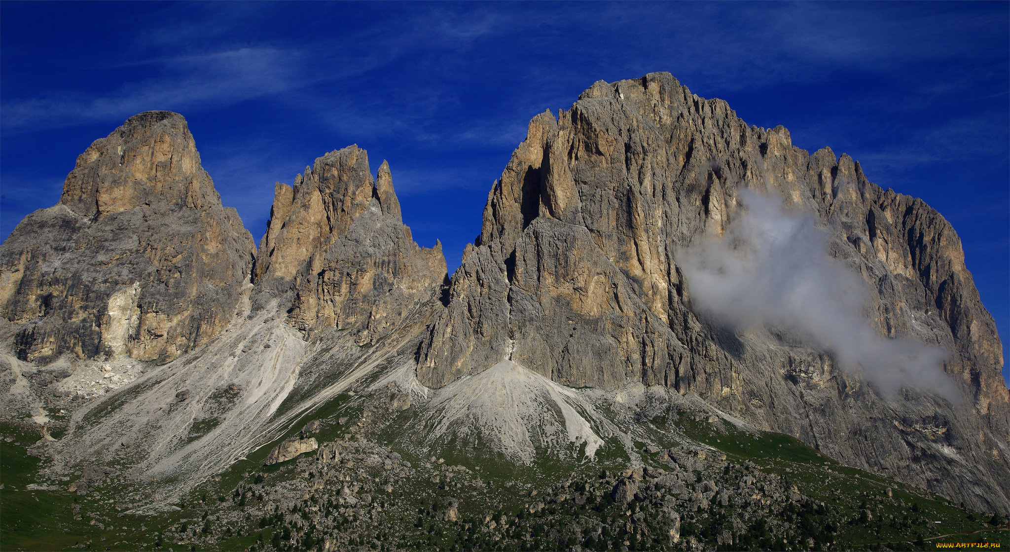 природа, горы, простор