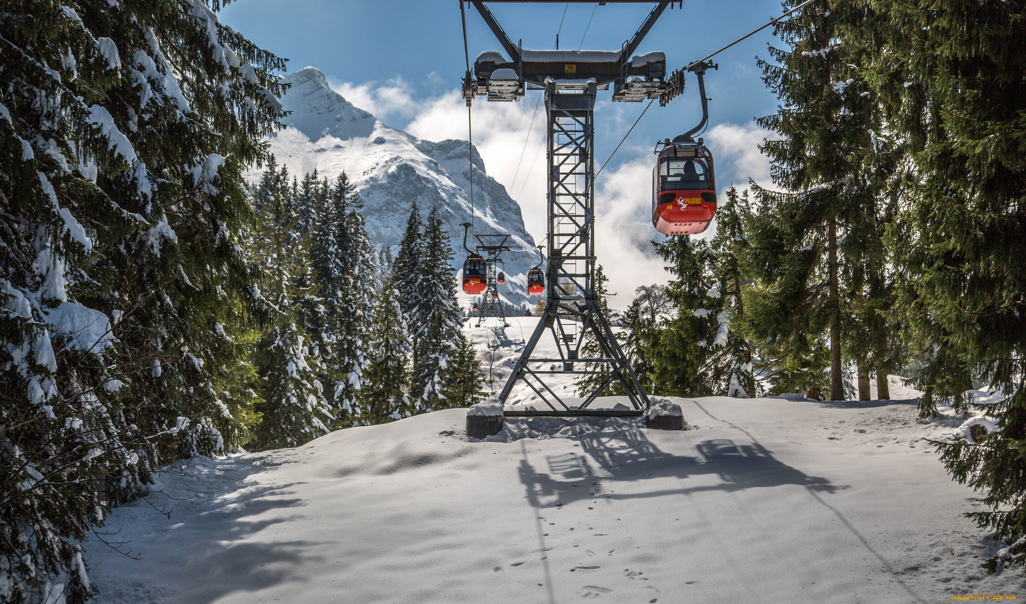 техника, другое, канатная, дорога