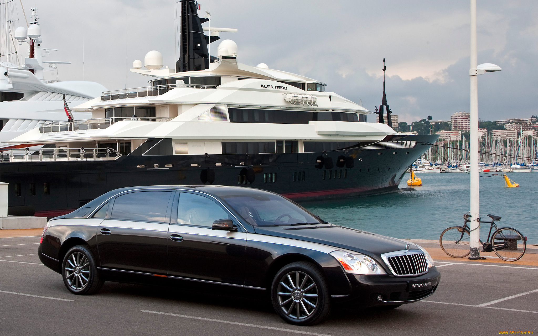 maybach, 62, zeppelin, 2009, автомобили, maybach, 2009, 62, zeppelin