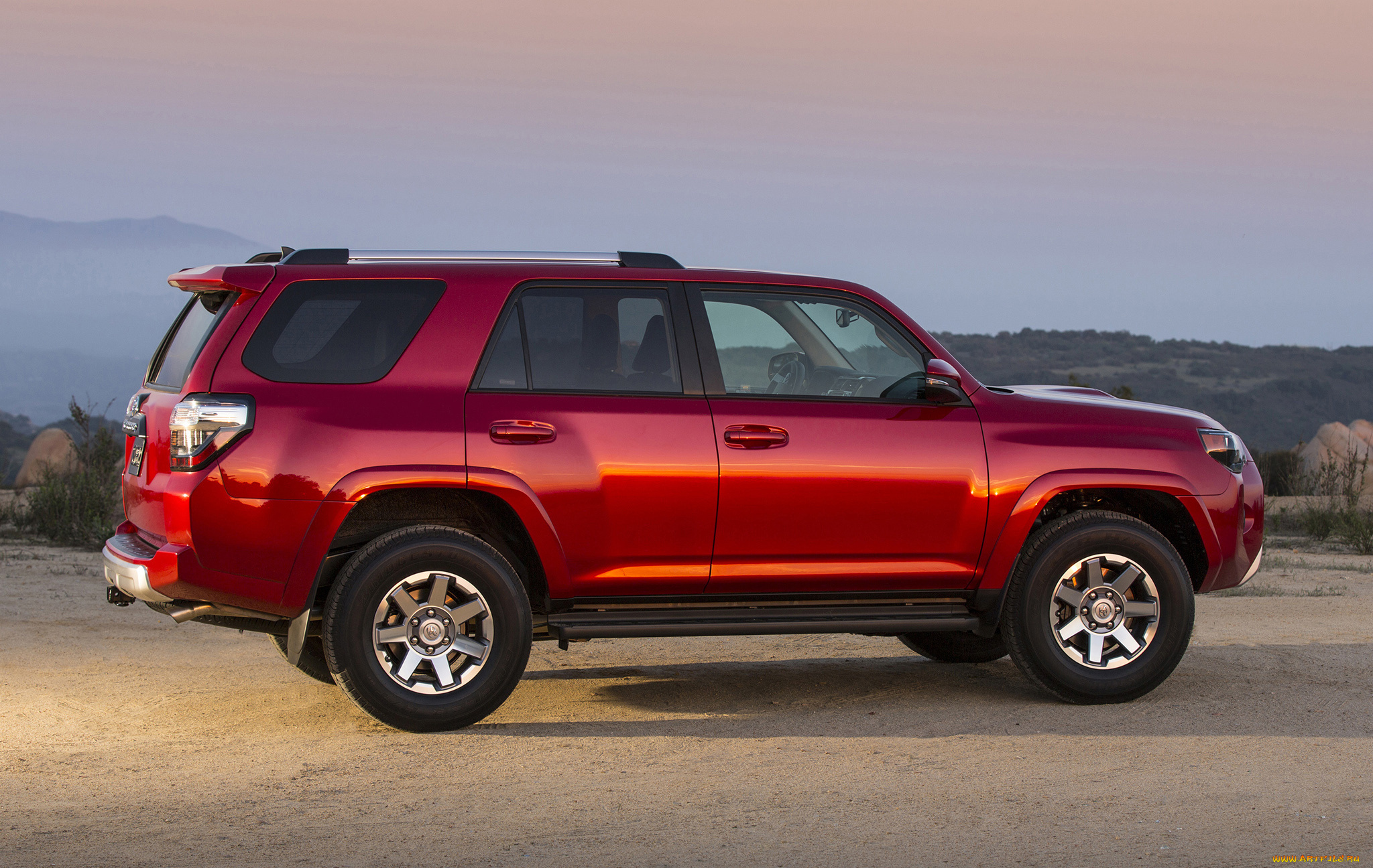 toyota, 4runner, 2013, автомобили, toyota, 4runner, красный, 2013