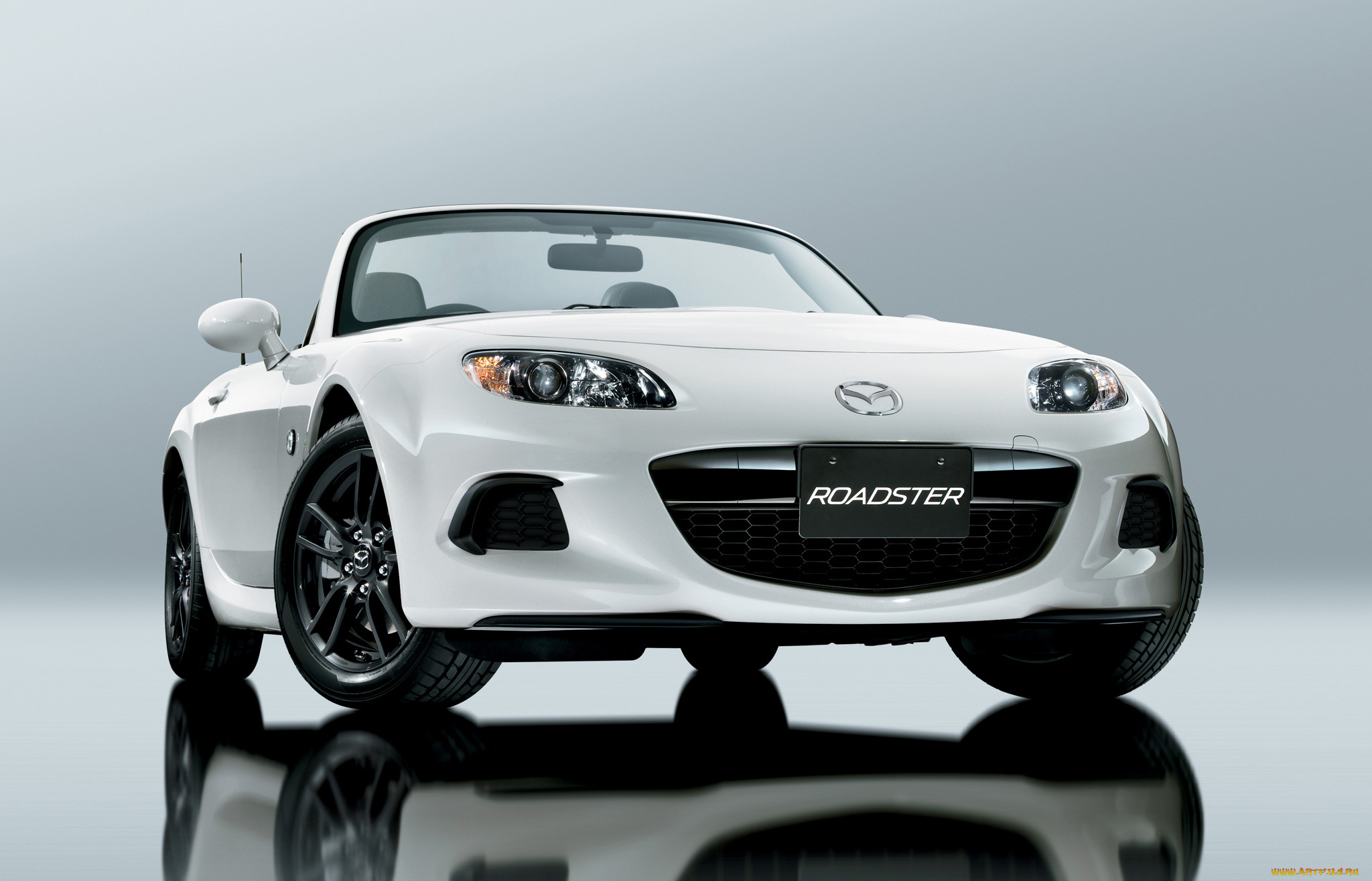 mazda, roadster, 2012, автомобили, mazda, белый, 2012, roadster
