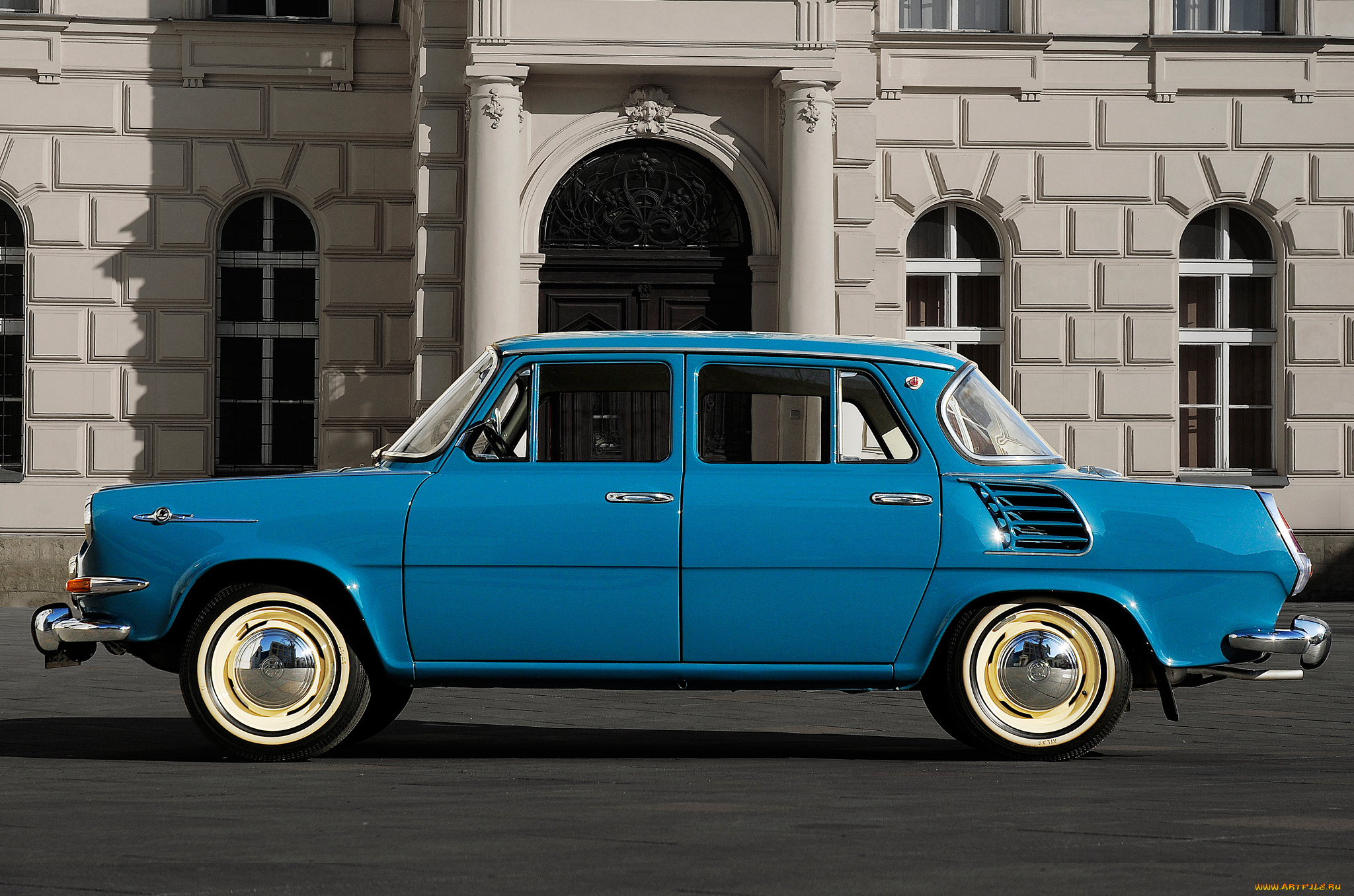skoda, 1000, mb, 1966, автомобили, skoda, 1000, mb, 1966, blue