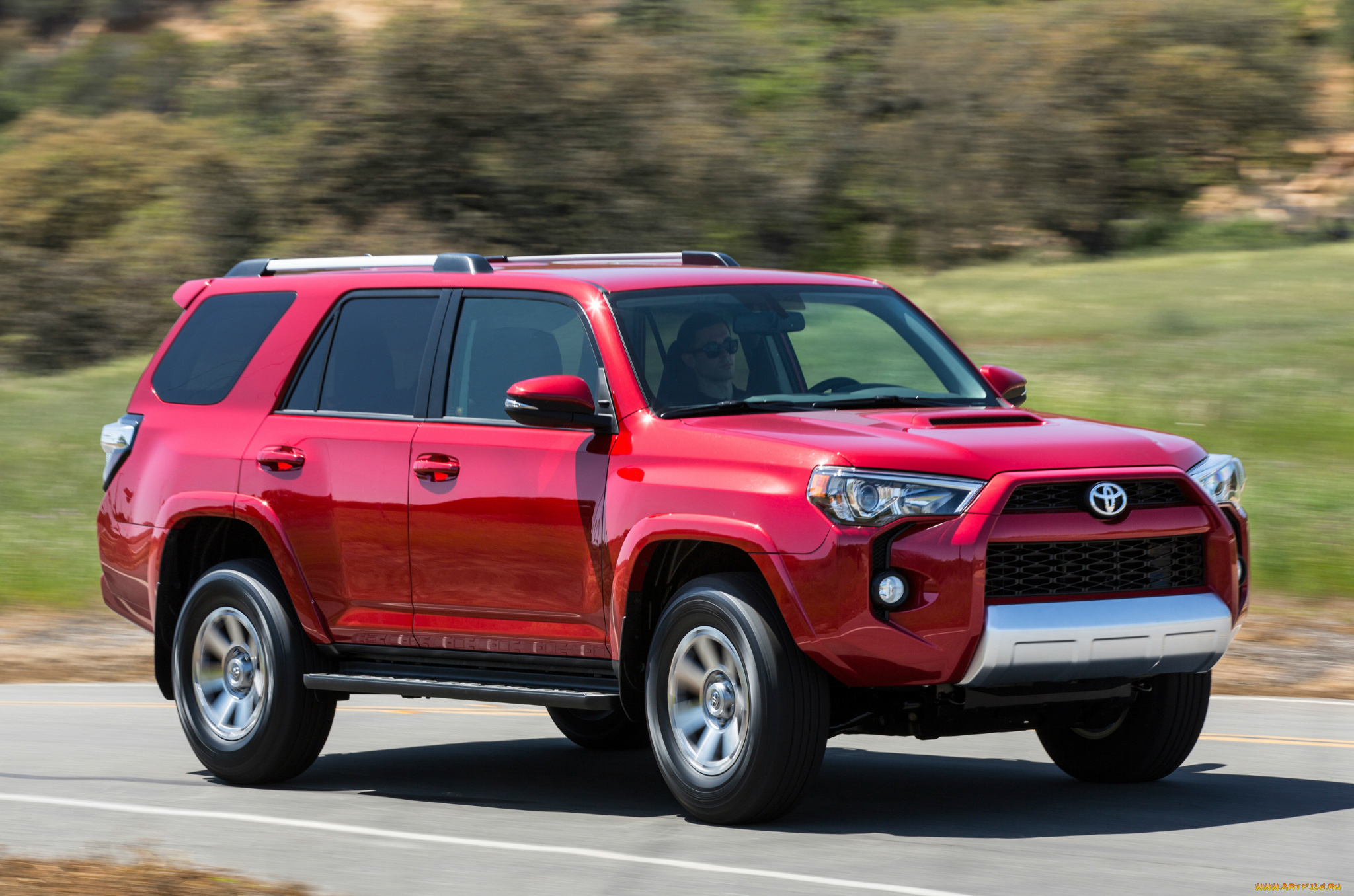 toyota, 4runner, trail, 2013, автомобили, toyota, 2013, trail, 4runner, red