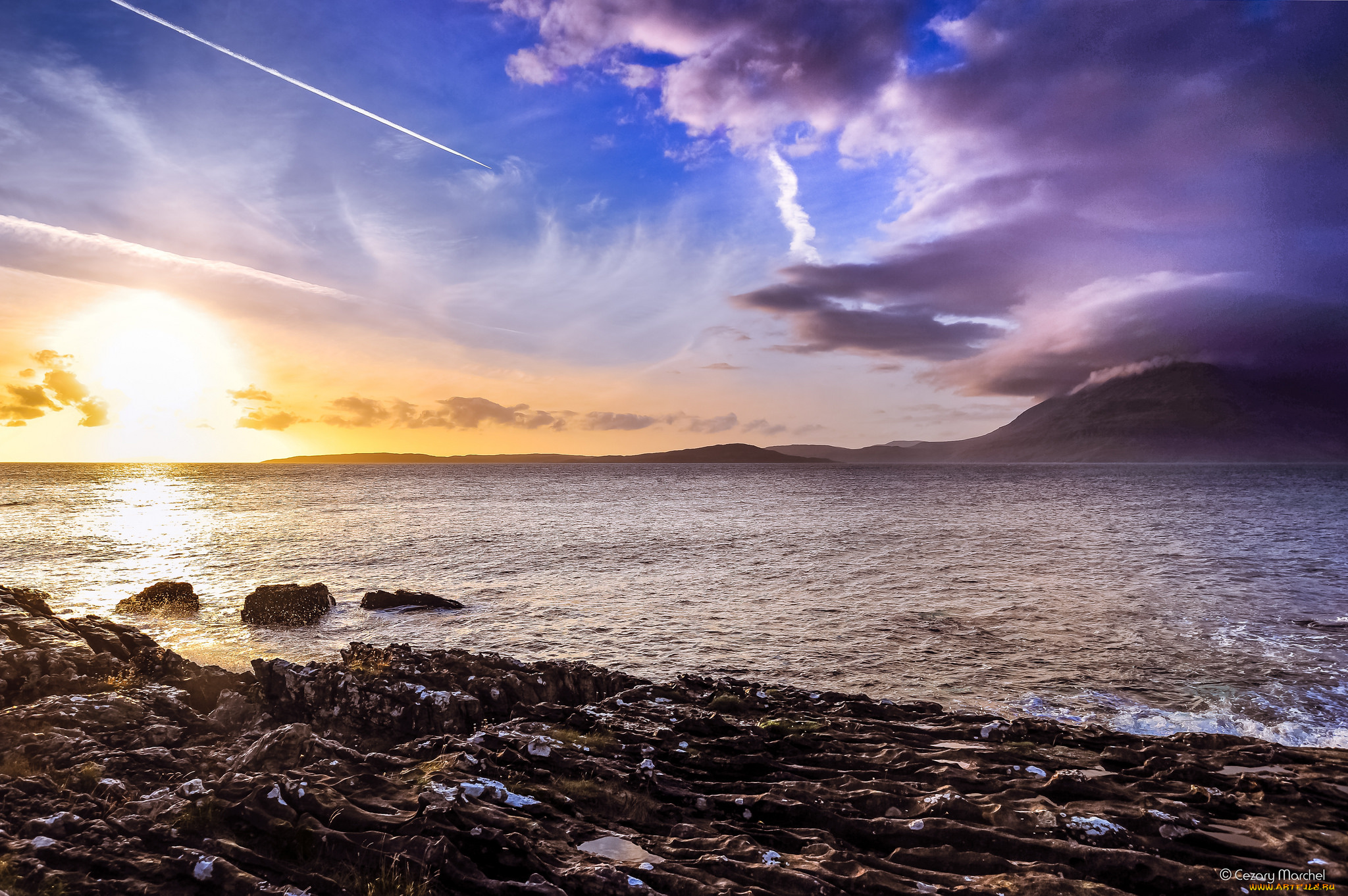 природа, восходы, закаты, простор