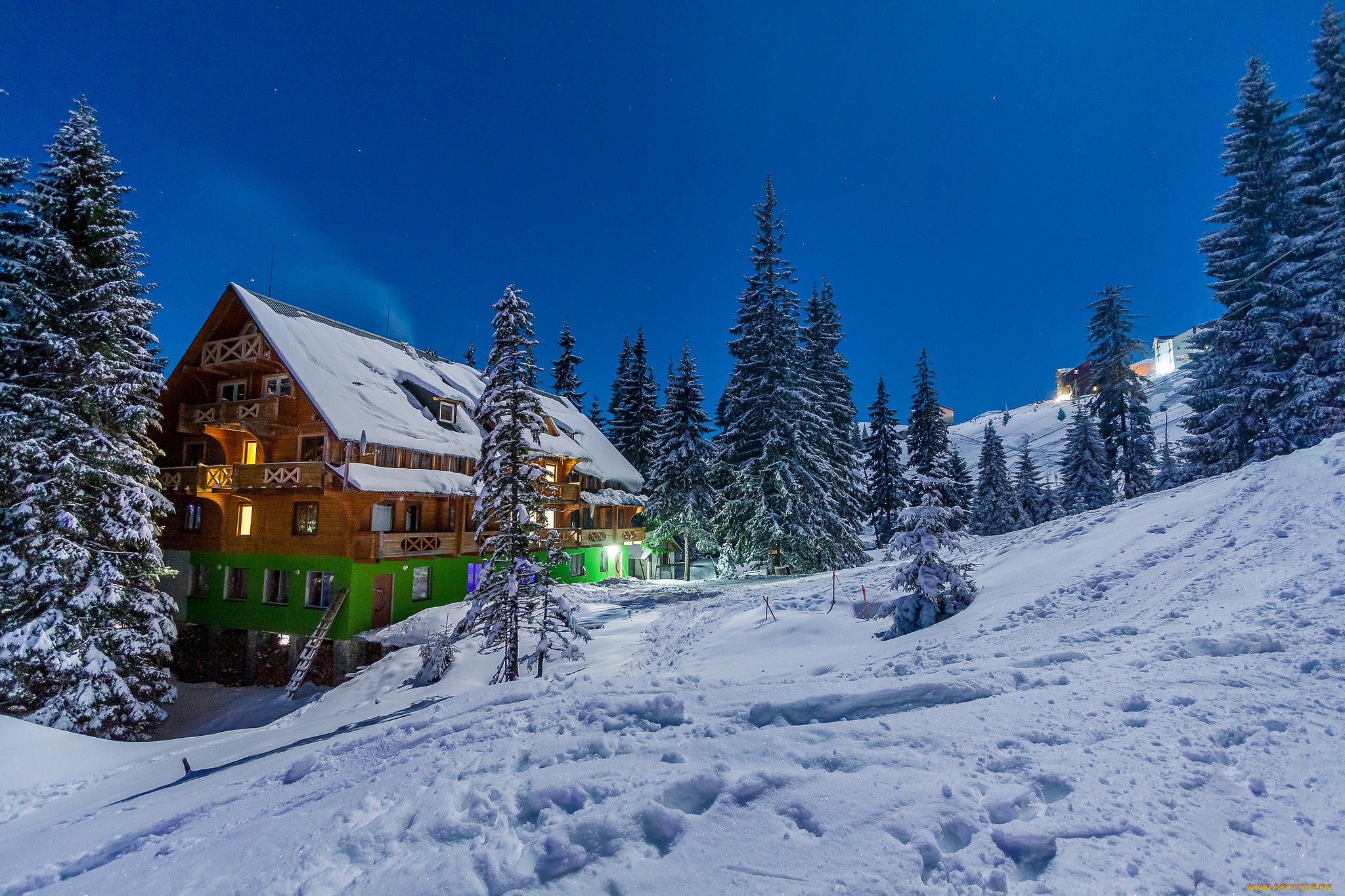 города, -, здания, , дома, дом, снег, а