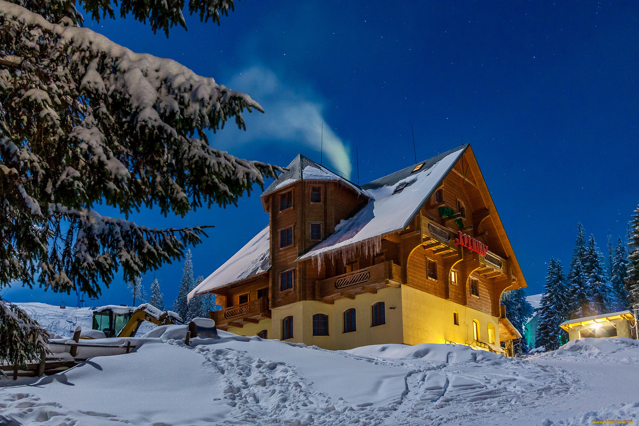 города, -, здания, , дома, дом, снег, а