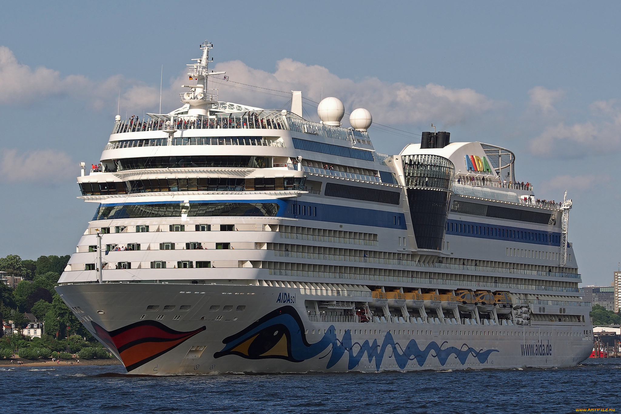 корабли, лайнеры, лайнер, круиз