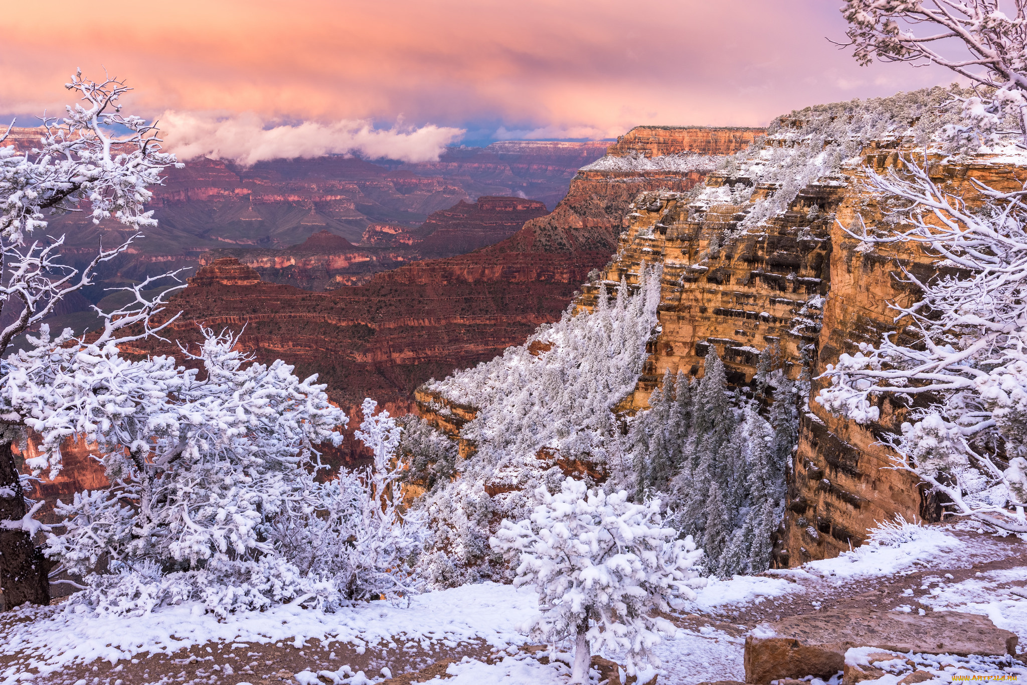 природа, горы, простор