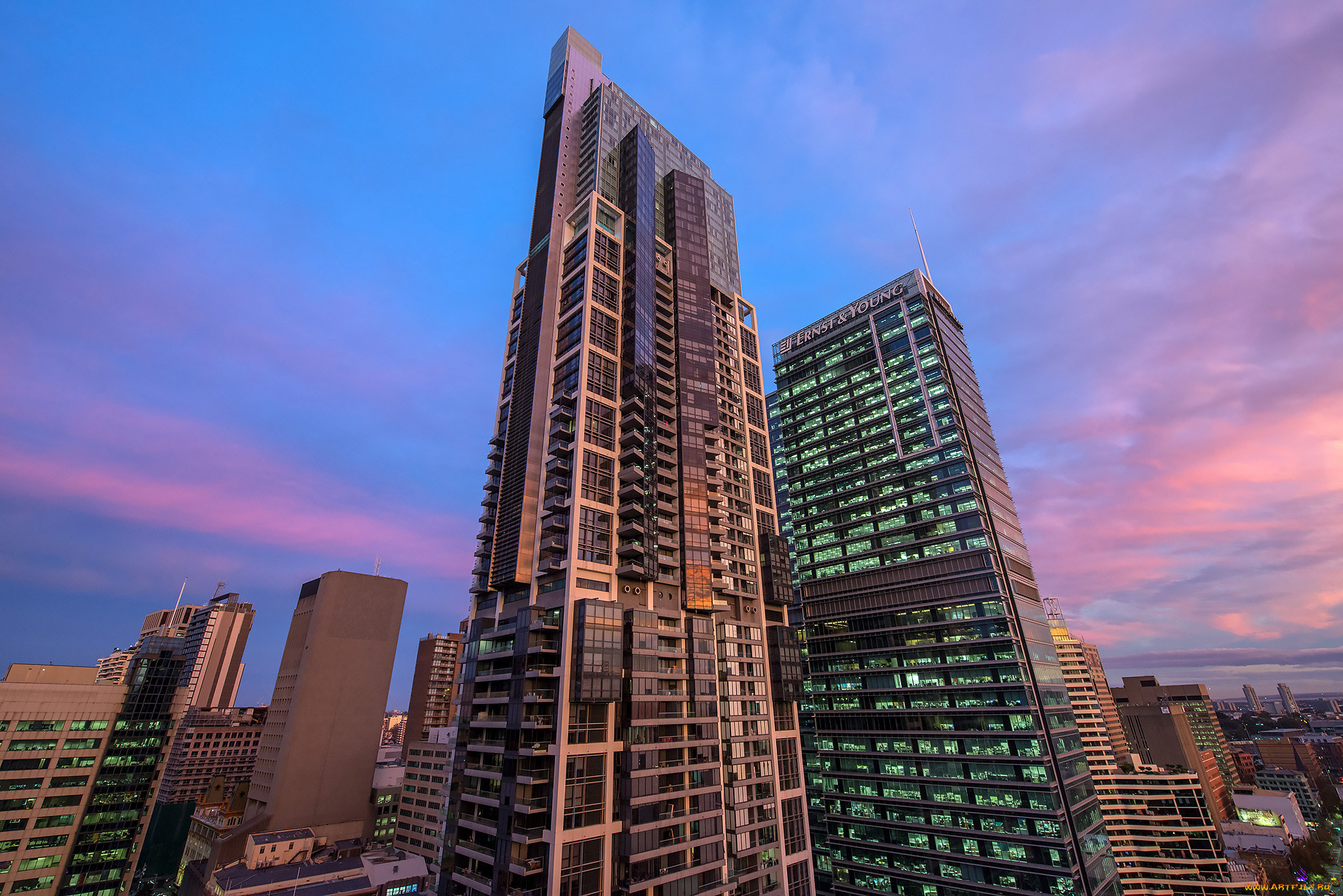 sydney, , australia, города, сидней, , австралия, небоскребы, панорама