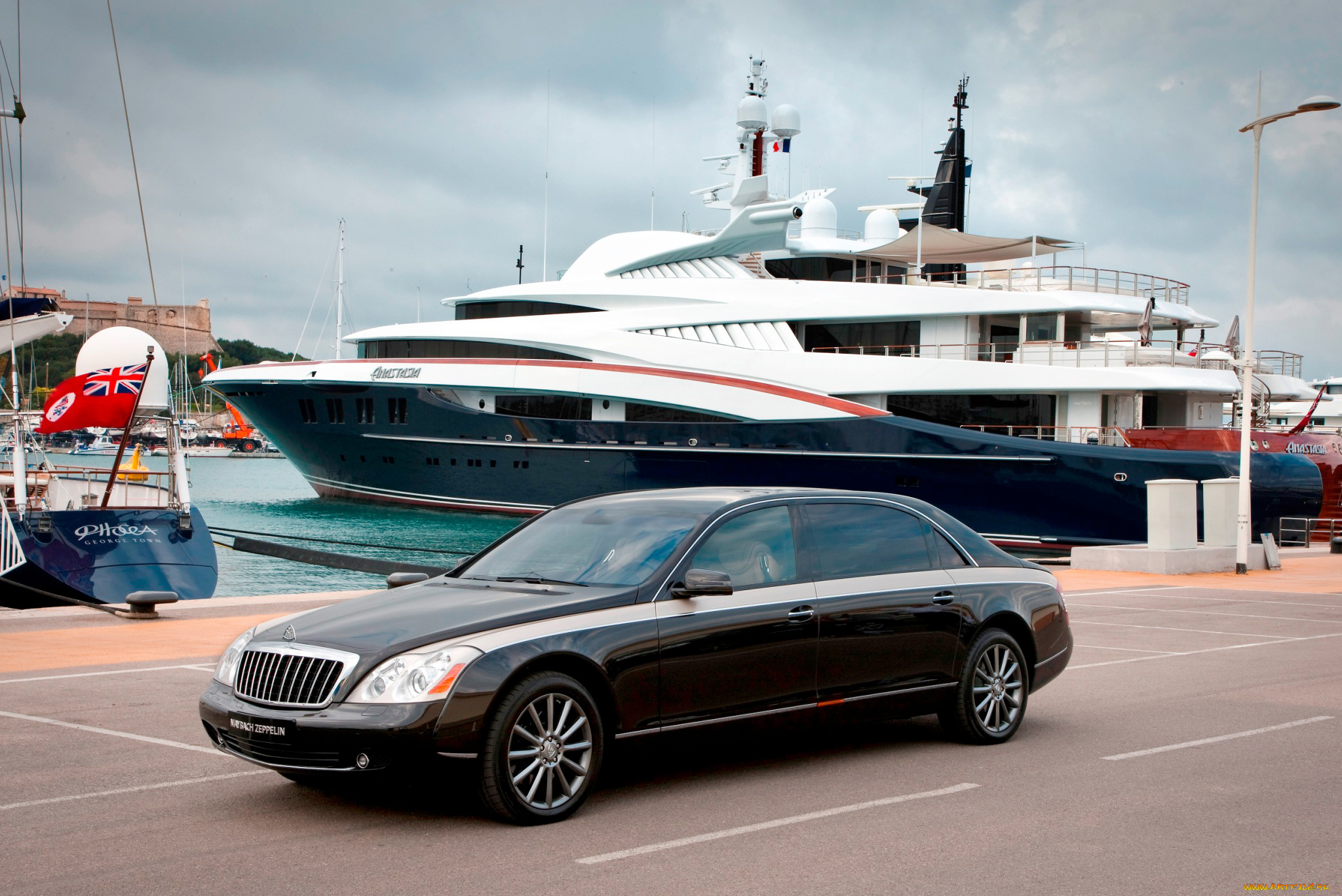 maybach, 62, zeppelin, 2009, автомобили, maybach, 2009, zeppelin, 62