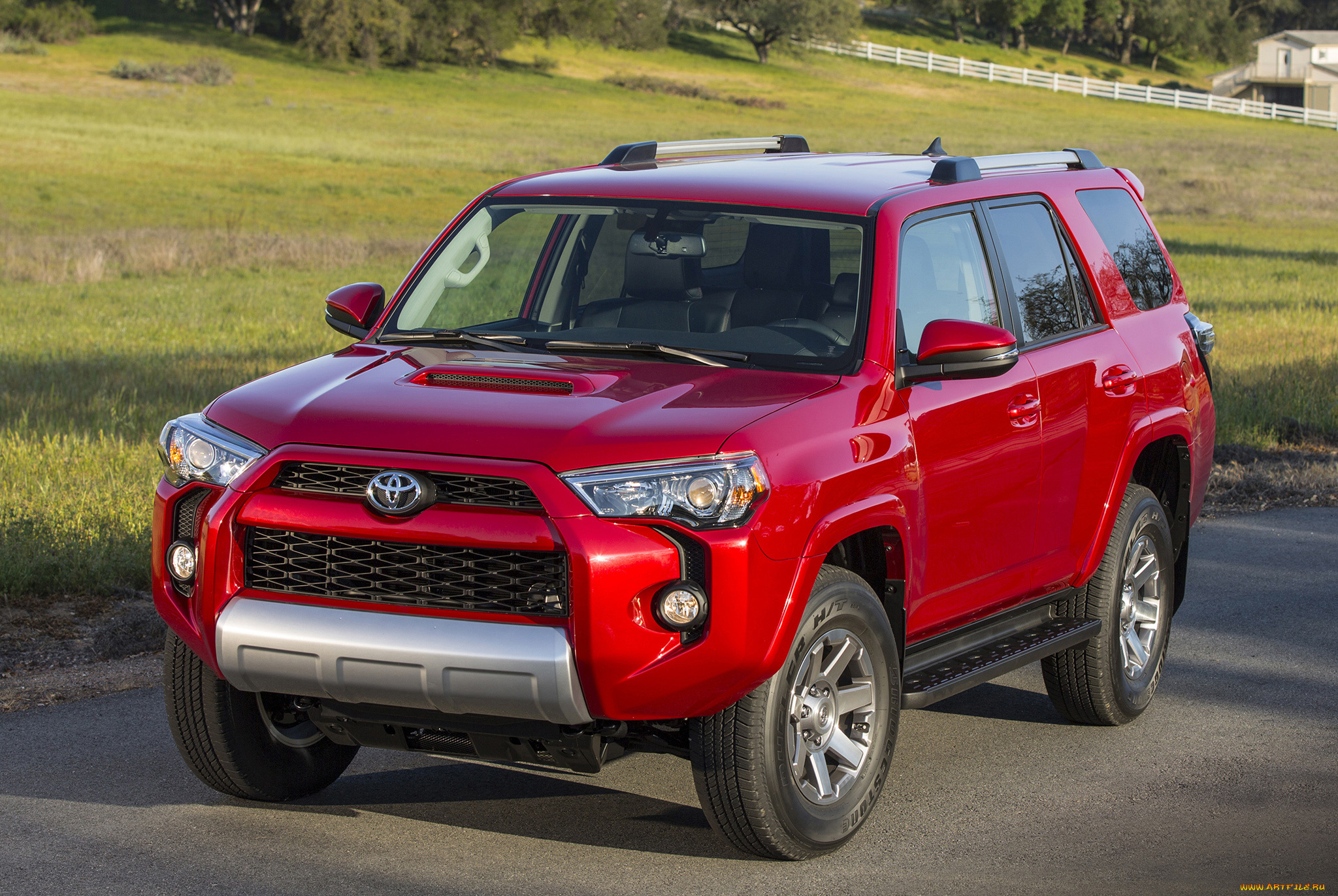 toyota, 4runner, 2013, автомобили, toyota, 4runner, красный, 2013