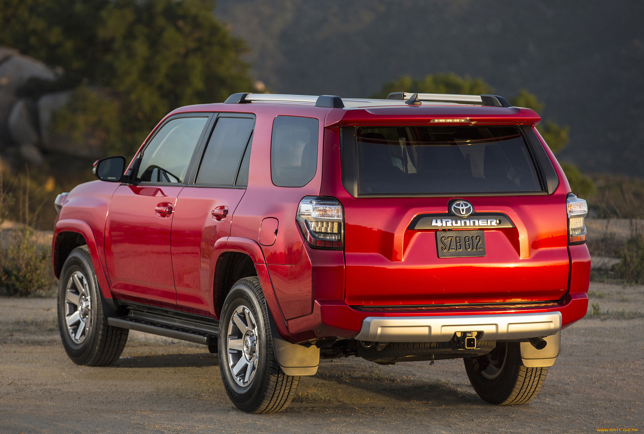 toyota, 4runner, 2013, автомобили, toyota, красный, 4runner, 2013