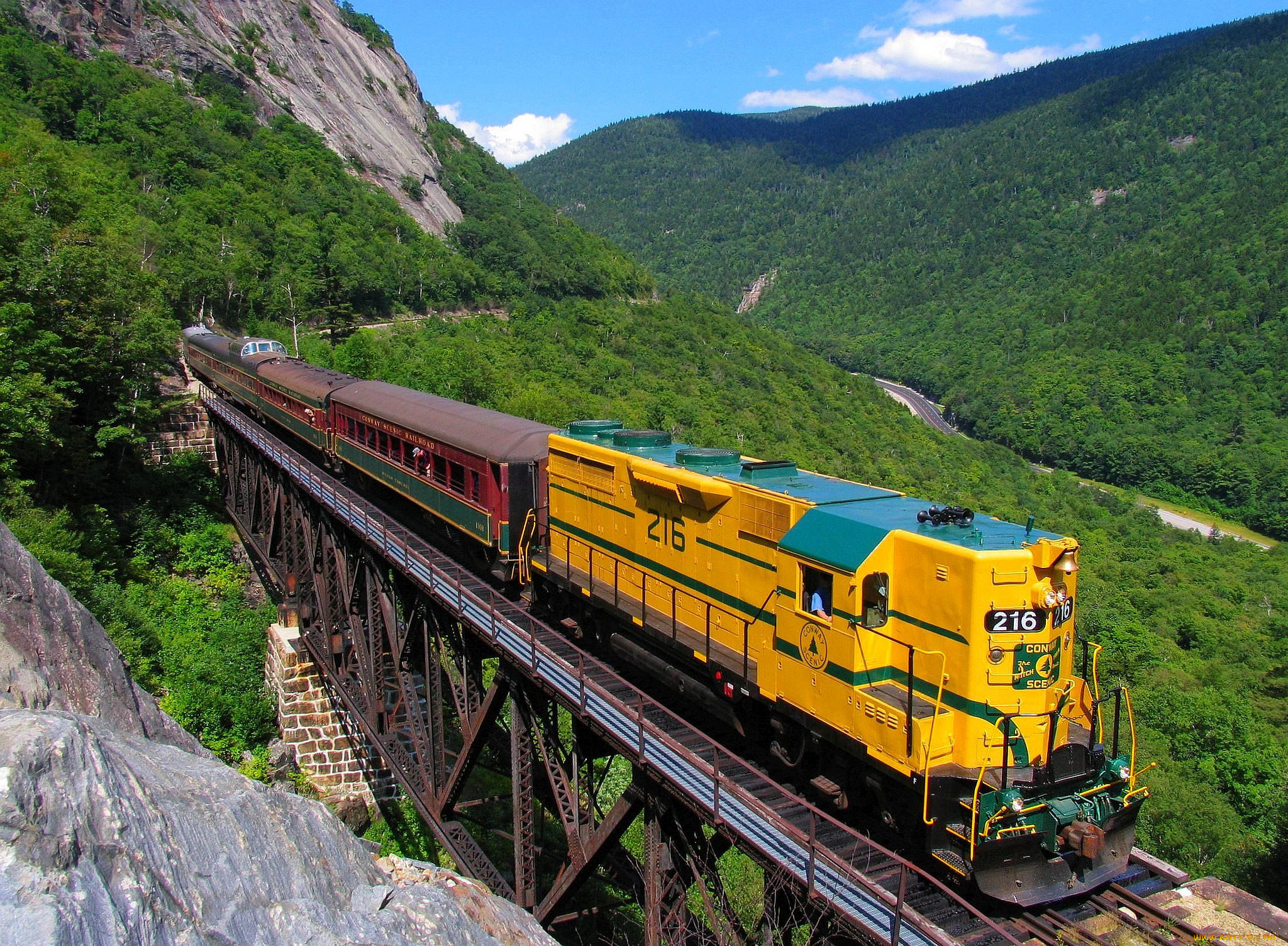 техника, поезда, локомотив, состав