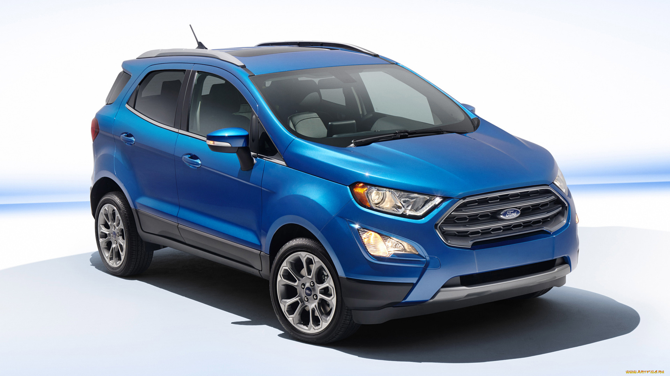 ford, ecosport, 2018, автомобили, ford, 2018, blue, ecosport