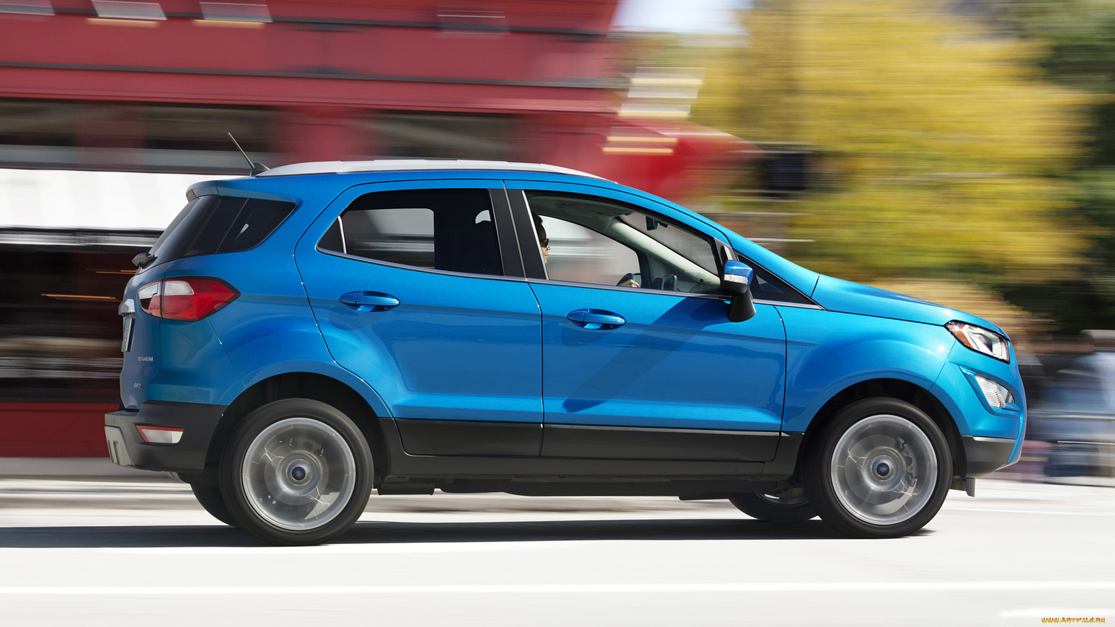 ford, ecosport, 2018, автомобили, ford, 2018, blue, ecosport