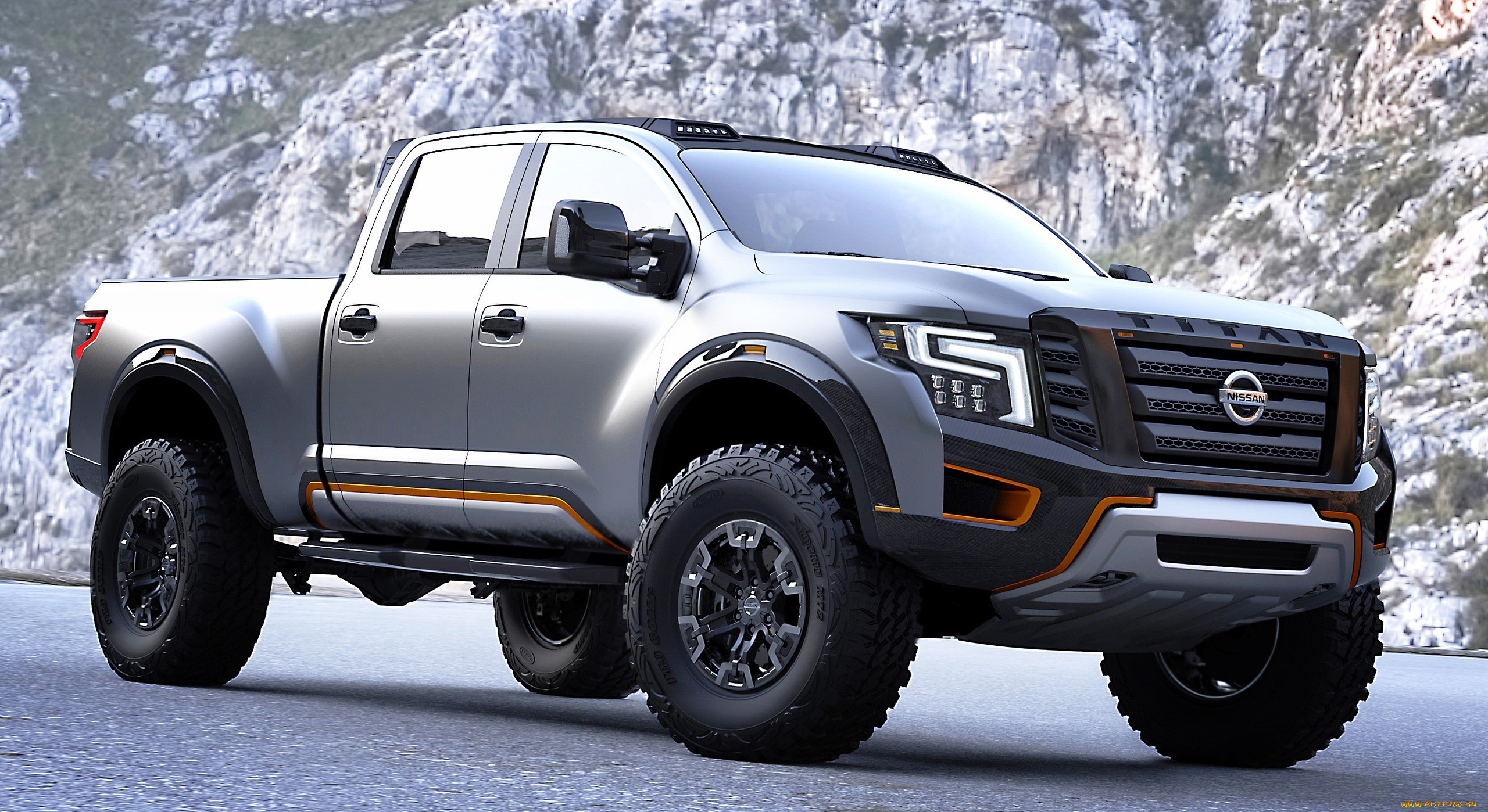 nissan, titan, warrior, concept, 2017, автомобили, nissan, datsun, titan, warrior, concept, 2017